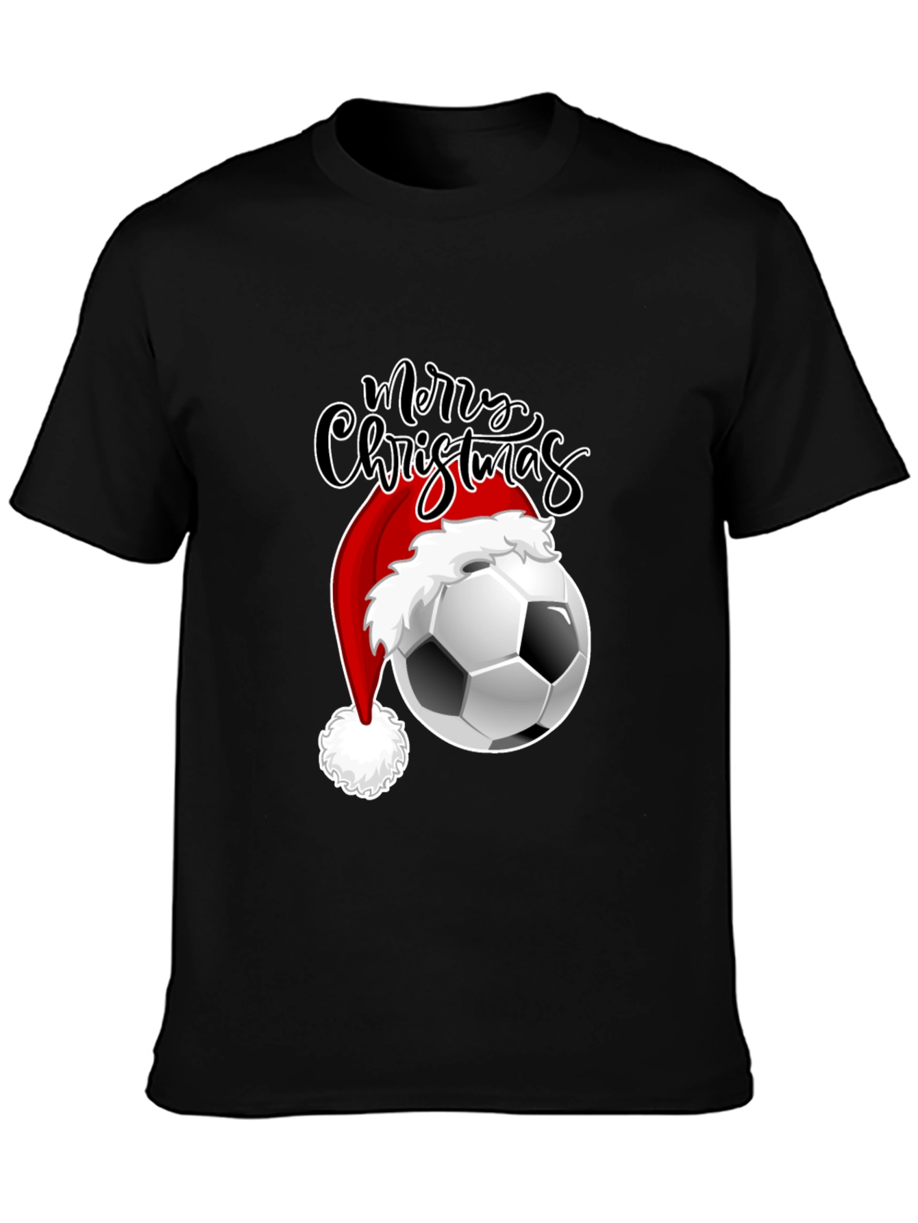 Festive Soccer Christmas T-Shirt