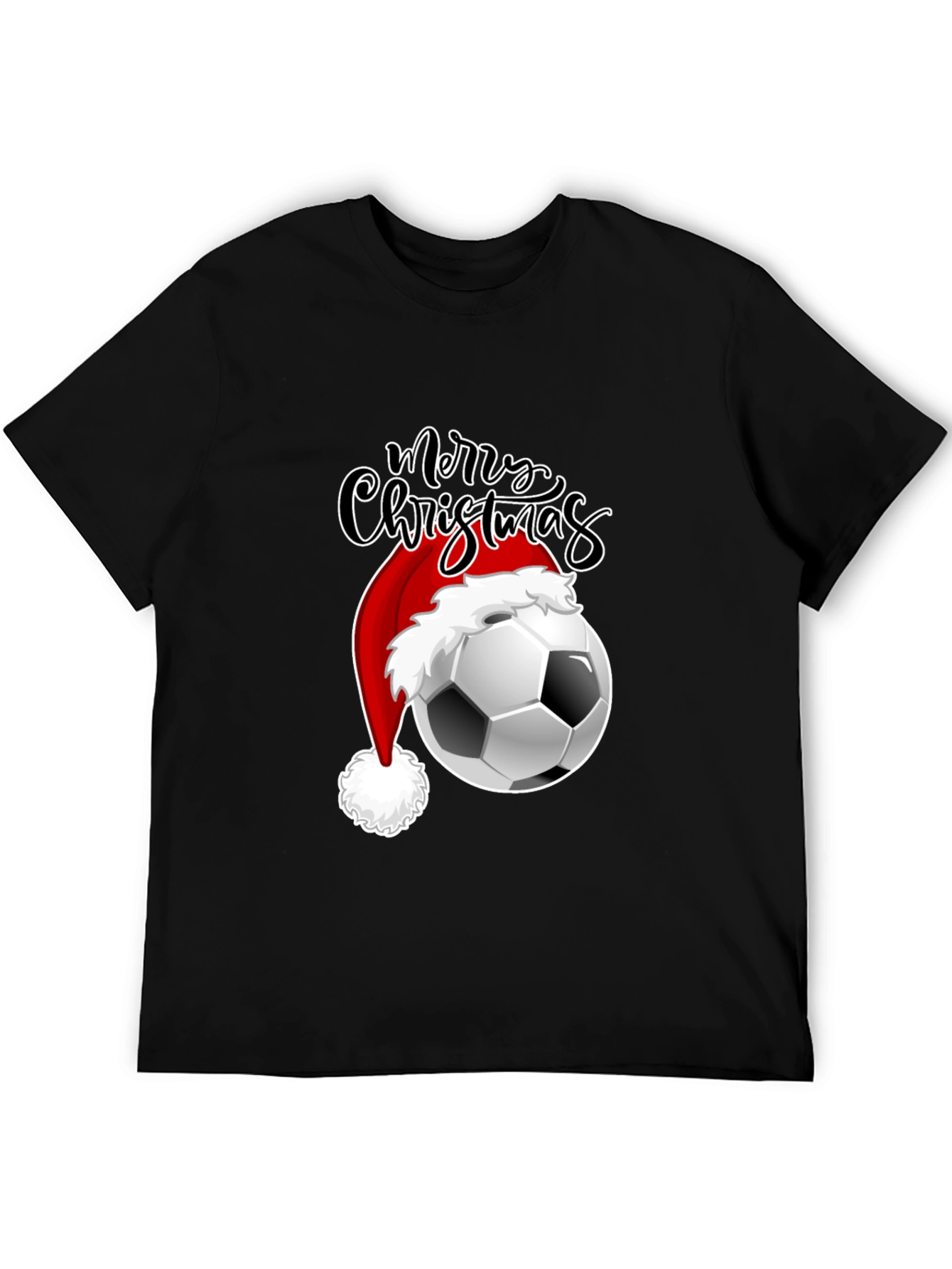 Festive Soccer Christmas T-Shirt