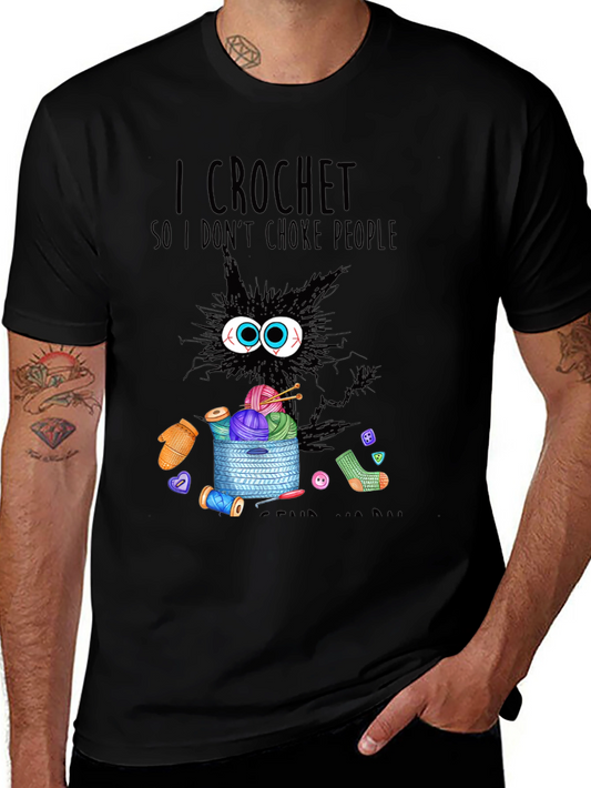 I Crochet Funny Graphic T-Shirt