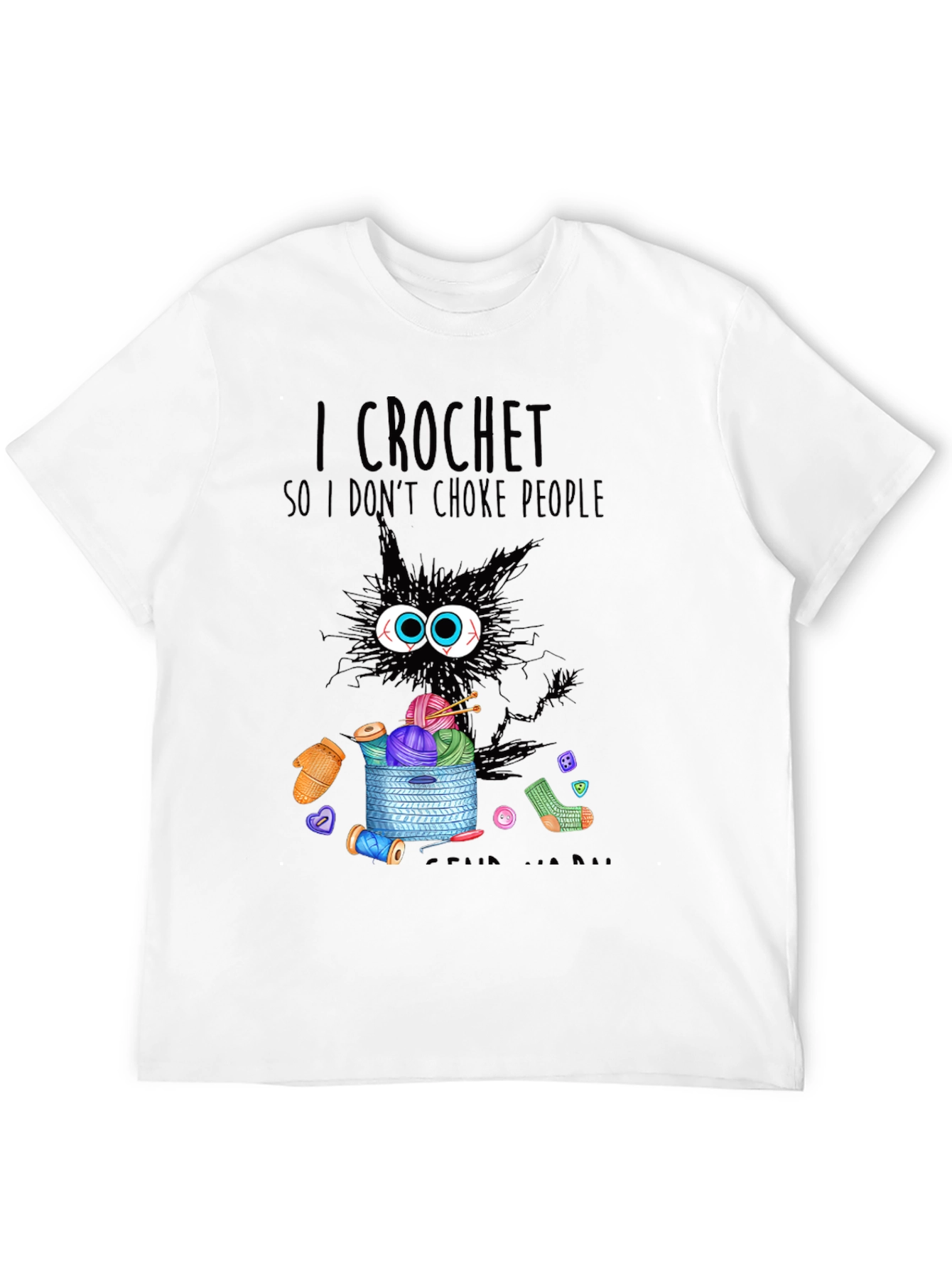 I Crochet Funny Graphic T-Shirt
