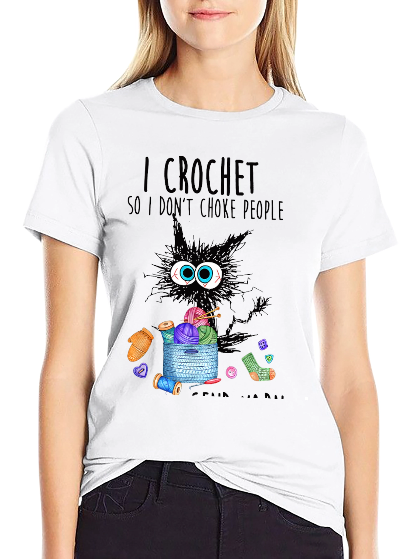 I Crochet Funny Graphic T-Shirt