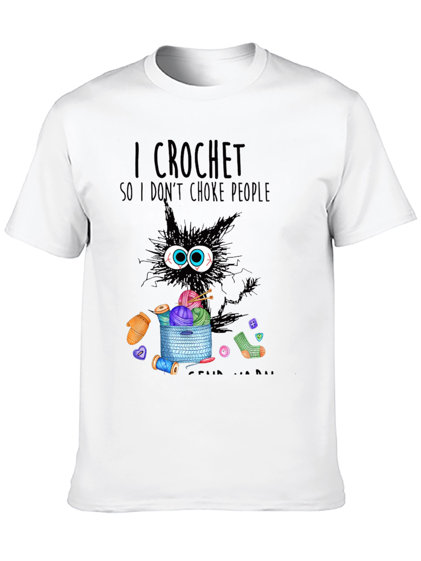I Crochet Funny Graphic T-Shirt