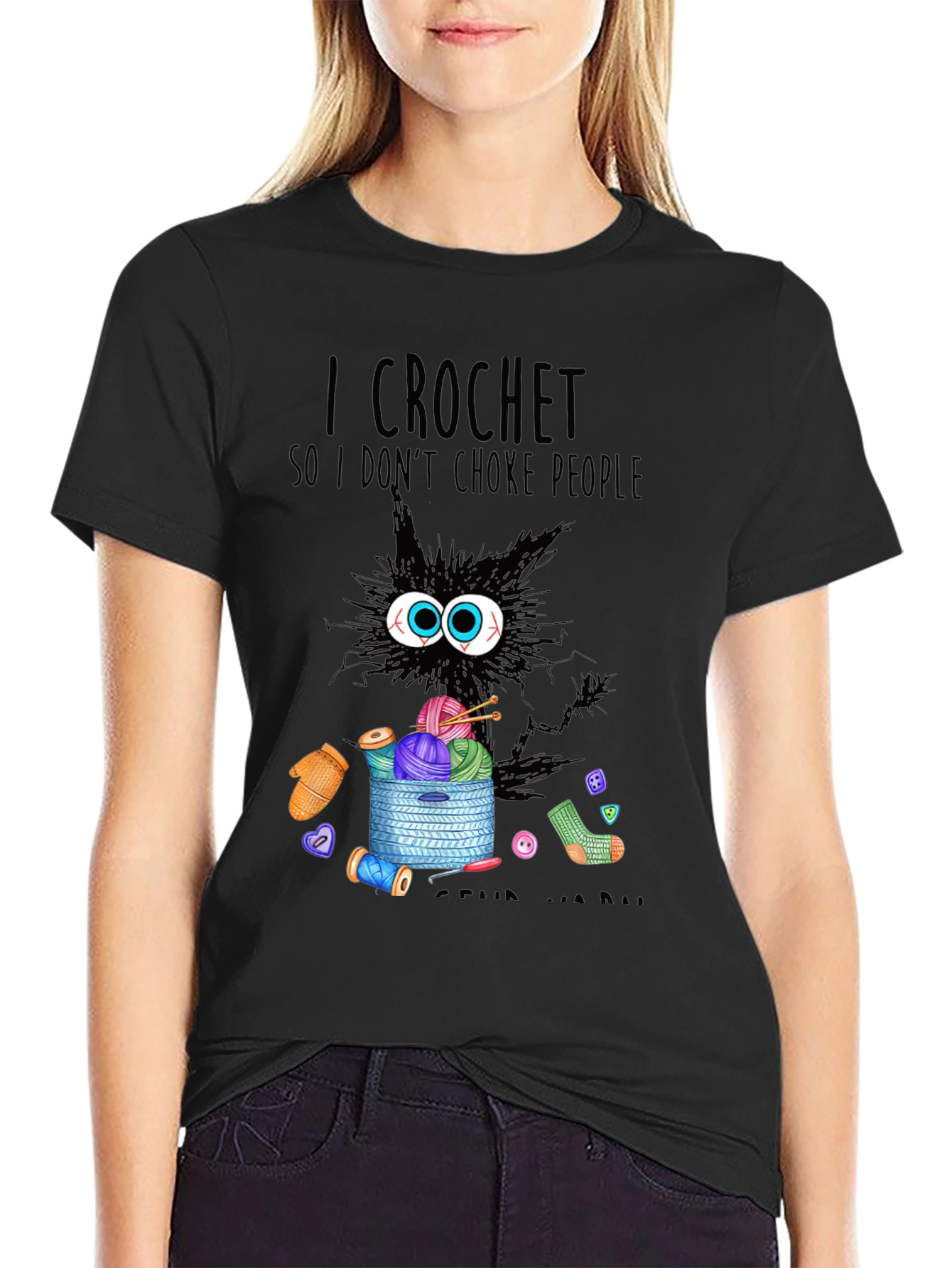 I Crochet Funny Graphic T-Shirt
