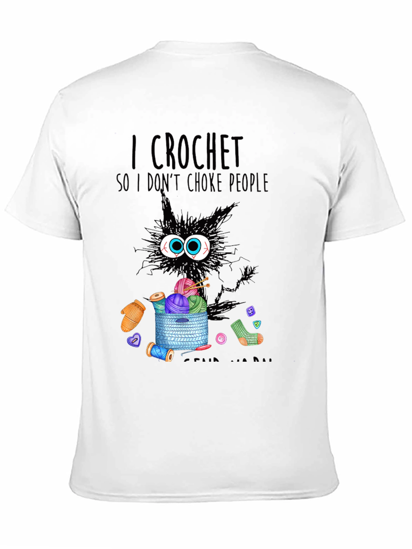 I Crochet Funny Graphic T-Shirt