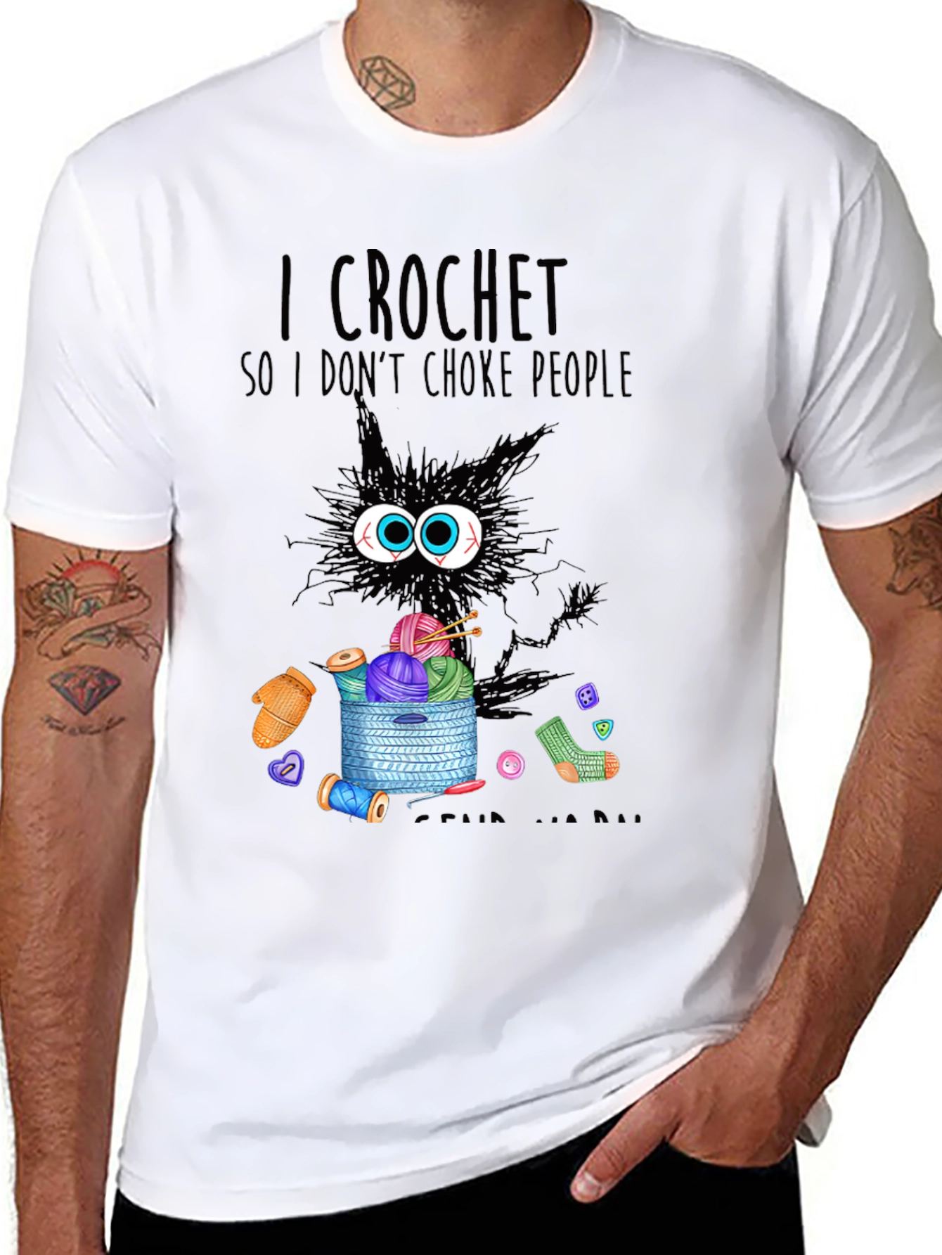 I Crochet Funny Graphic T-Shirt