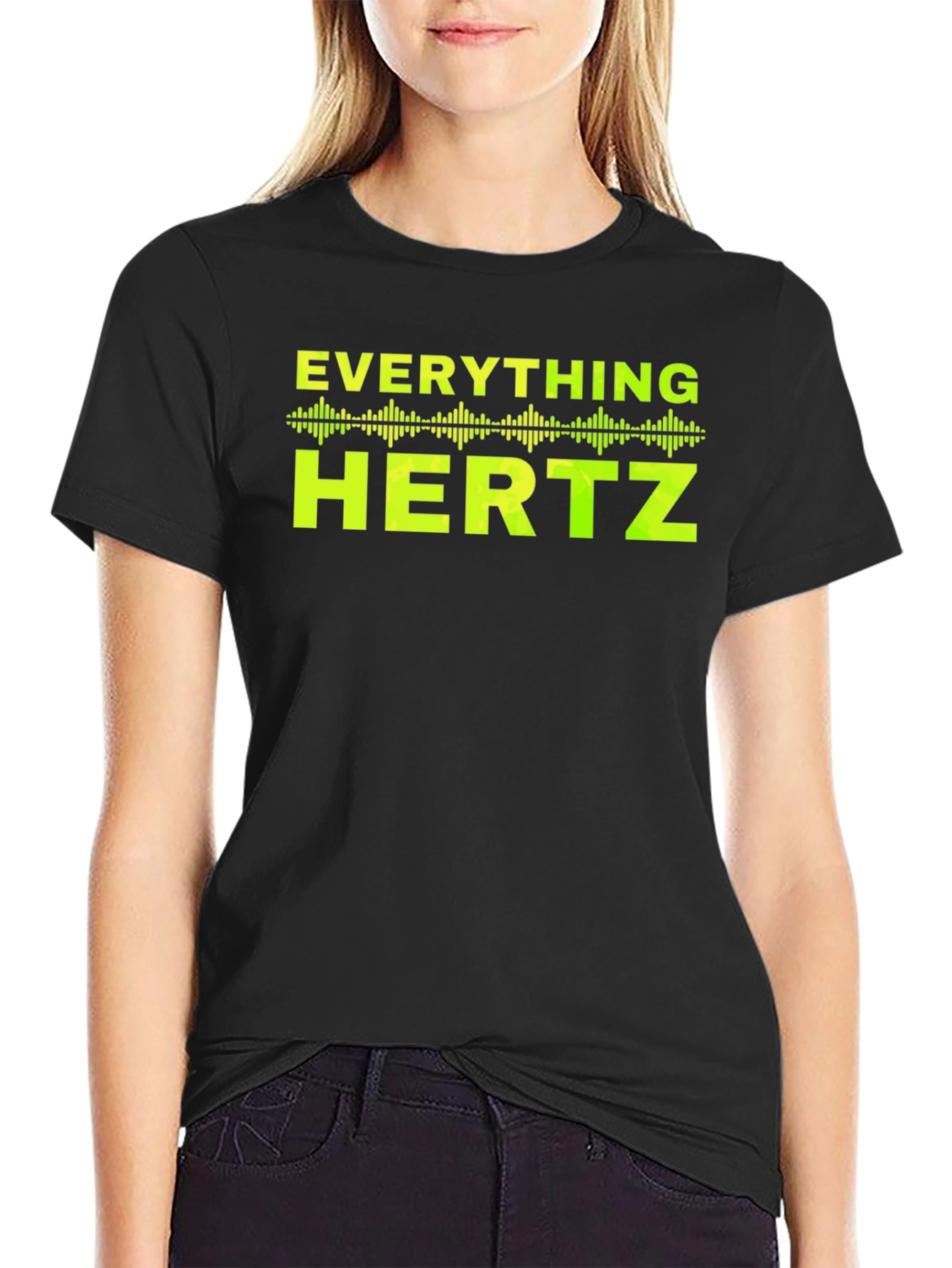 Everything Hertz T-Shirt - Black Graphic Tee