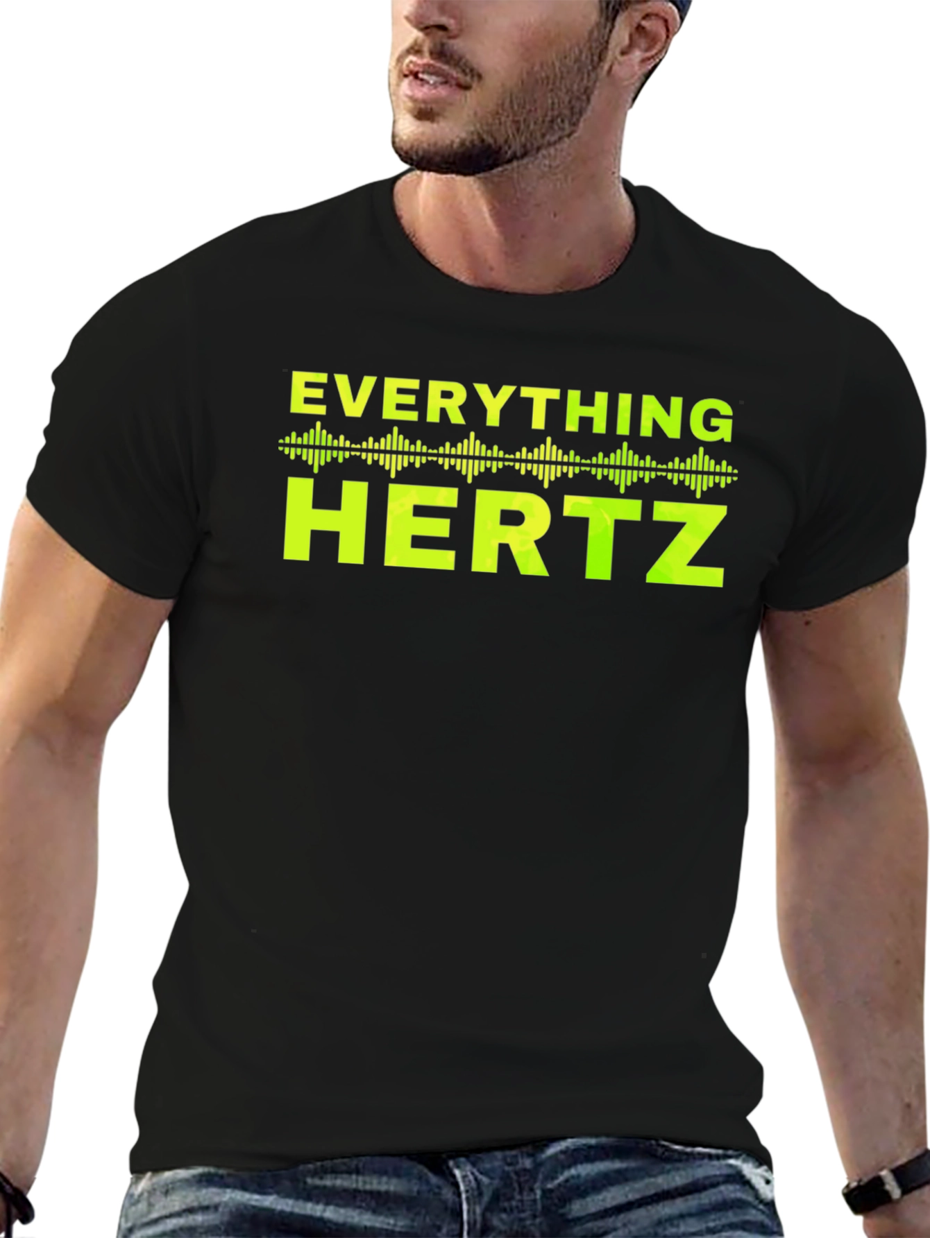 Everything Hertz T-Shirt - Black Graphic Tee