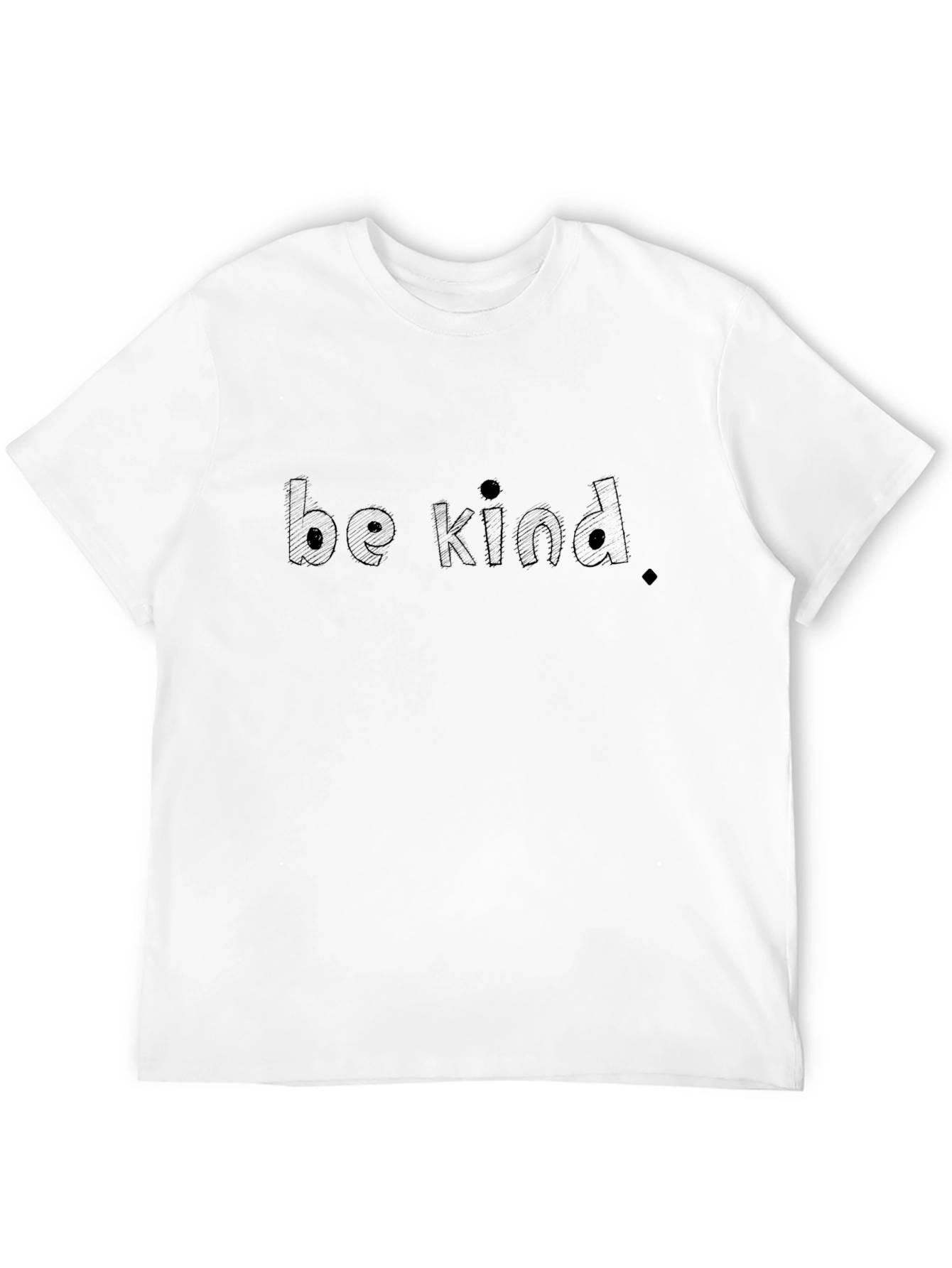 Be Kind Black T-Shirt - Positive Message Tee