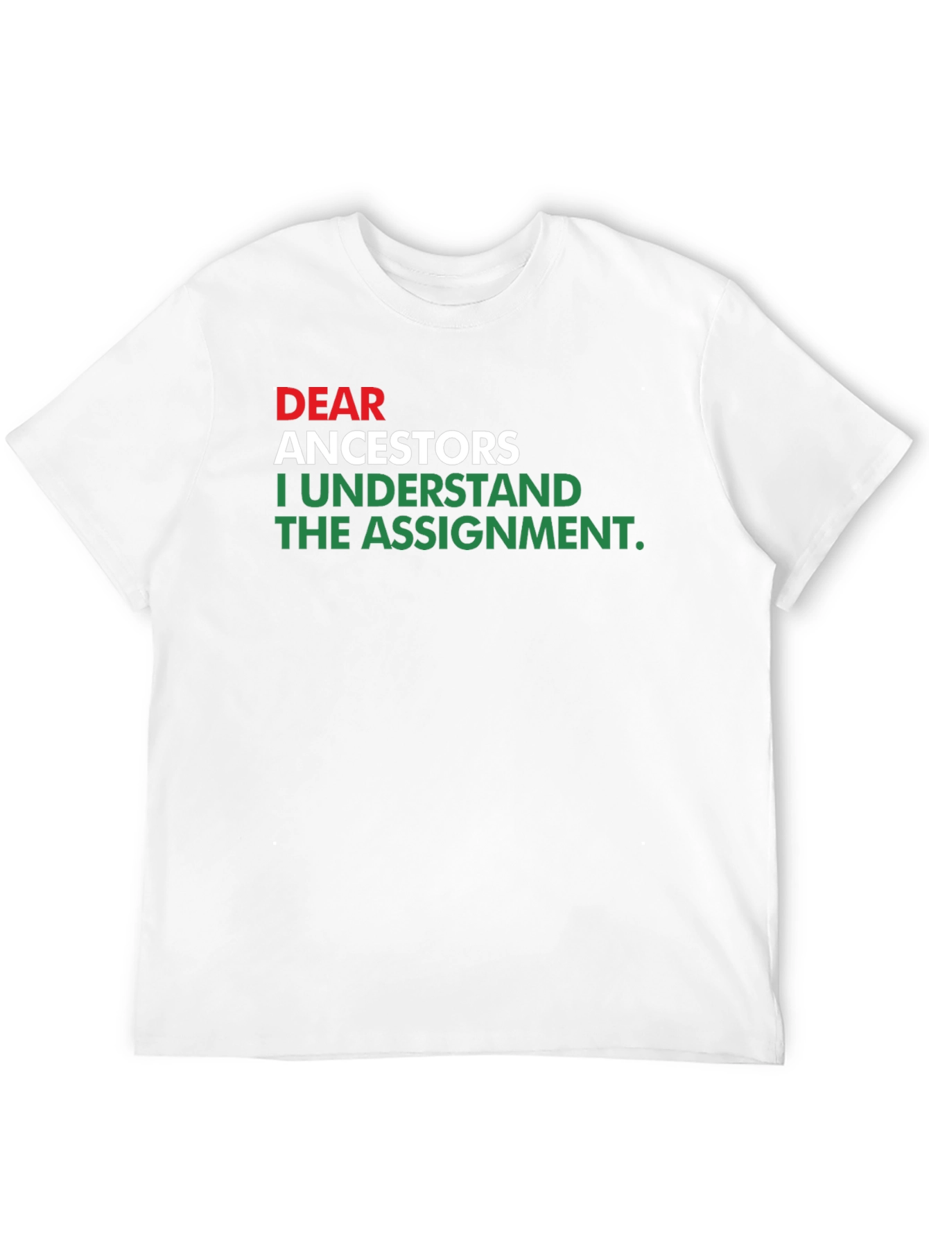 Dear Ancestors T-Shirt - Black History Tee