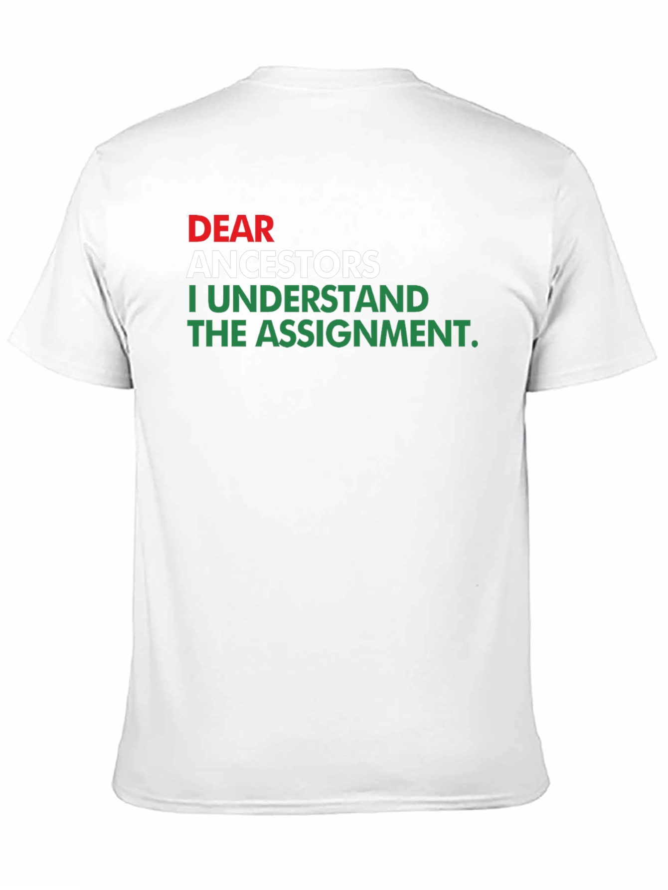 Dear Ancestors T-Shirt - Black History Tee