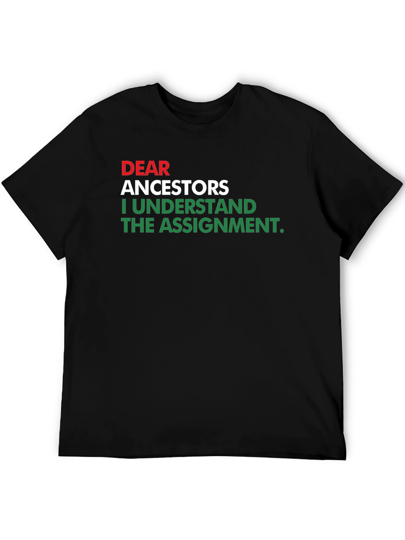 Dear Ancestors T-Shirt - Black History Tee