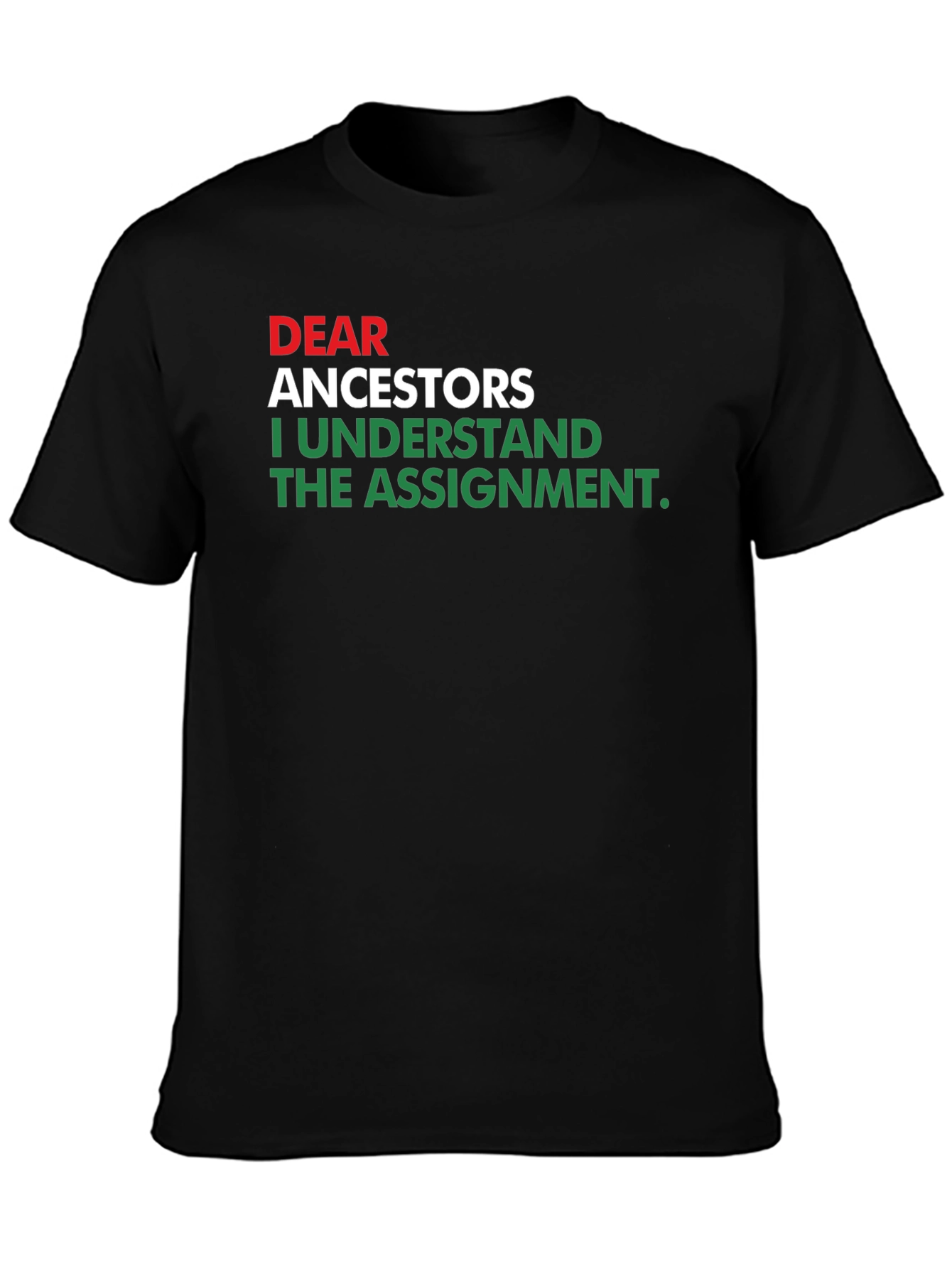 Dear Ancestors T-Shirt - Black History Tee