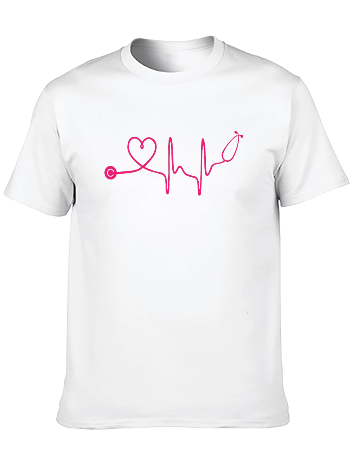 Heartbeat Stethoscope Tee - Nurse/Doctor