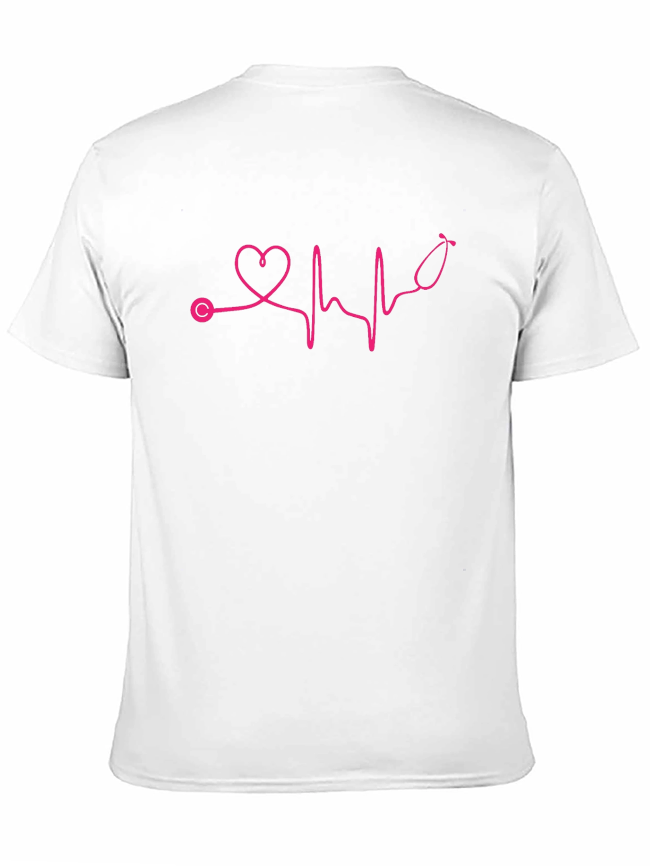 Heartbeat Stethoscope Tee - Nurse/Doctor