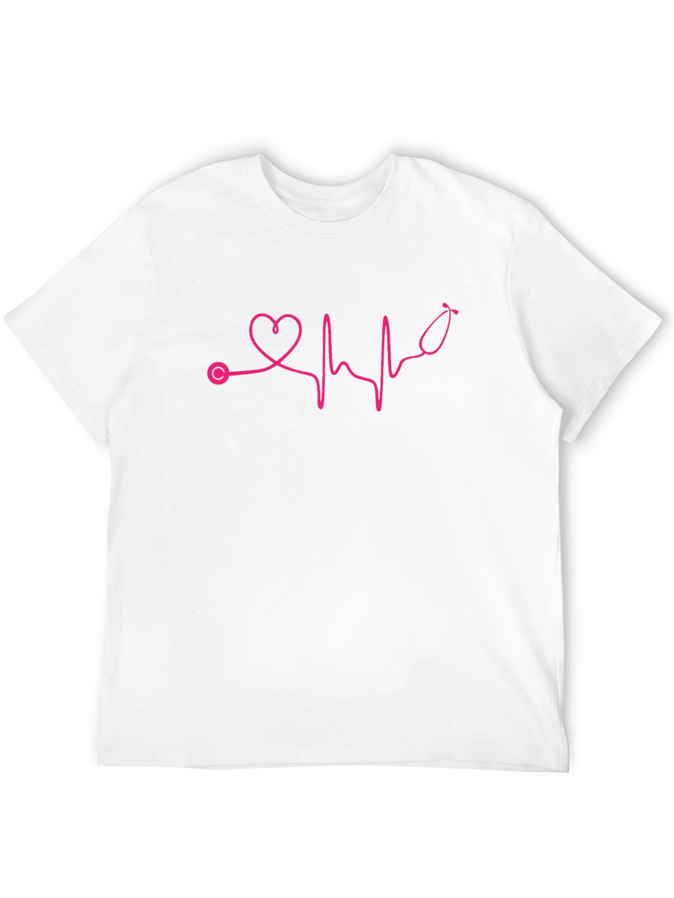 Heartbeat Stethoscope Tee - Nurse/Doctor