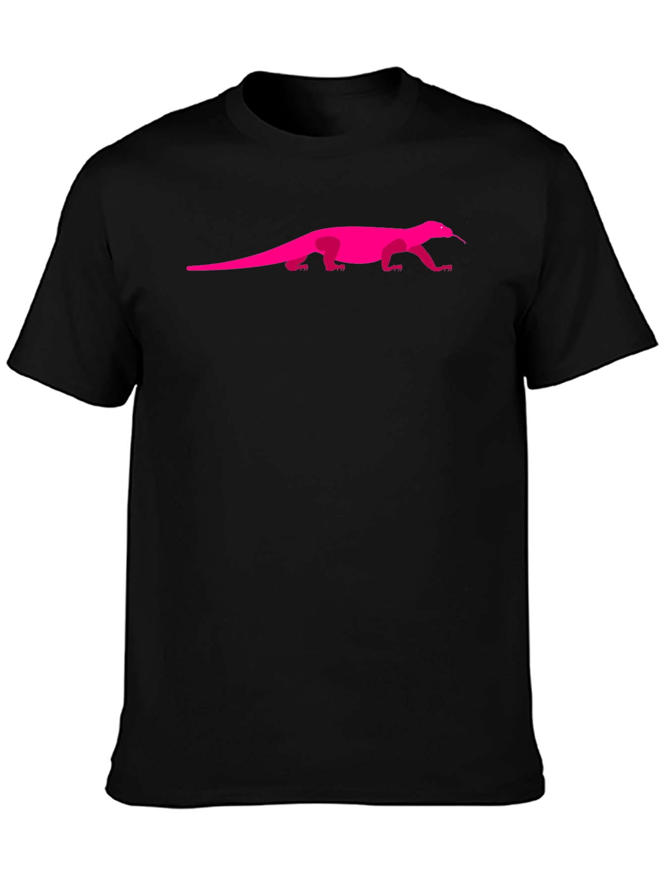Pink Komodo Dragon Graphic T-Shirt