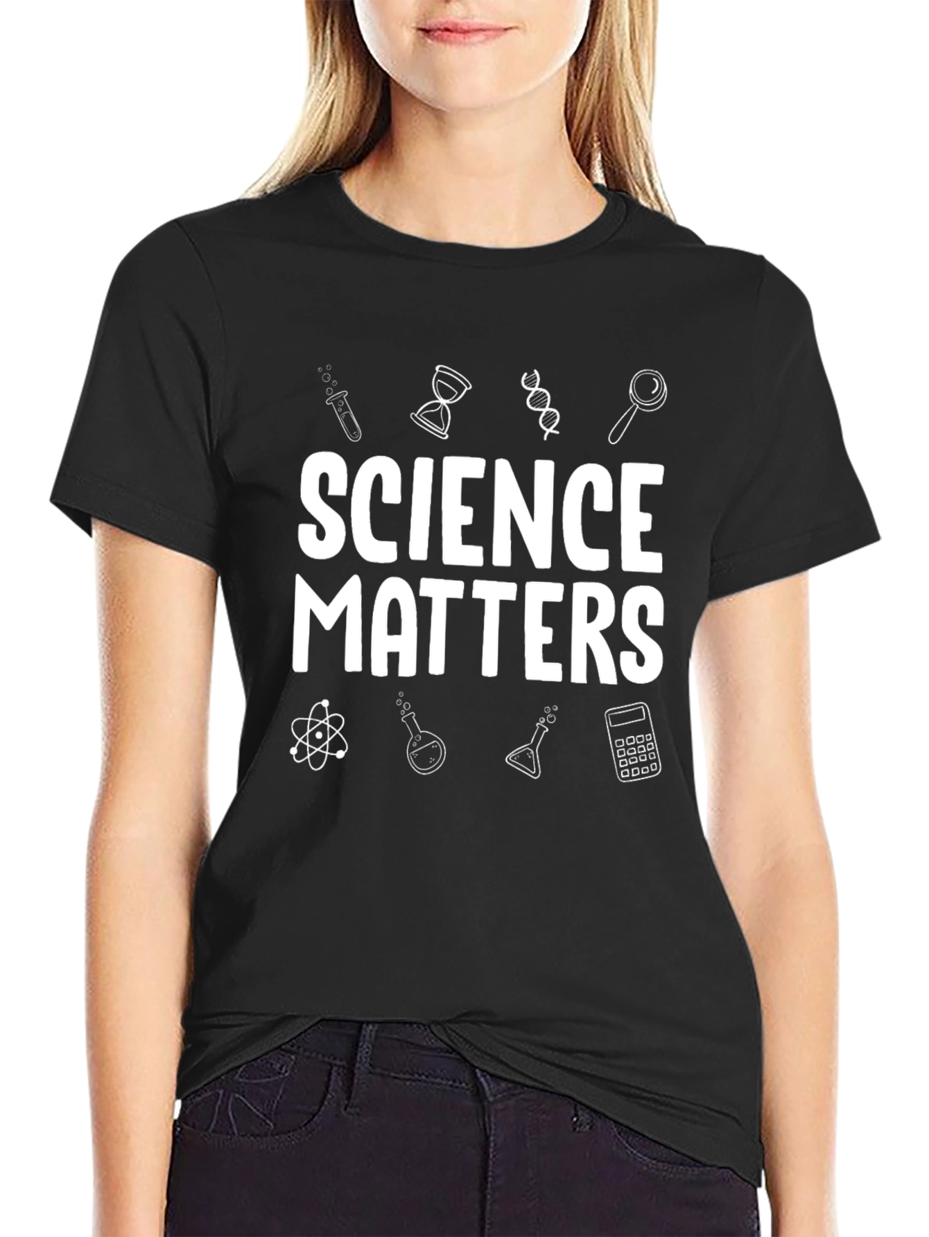 Science Matters Graphic Tee - Black