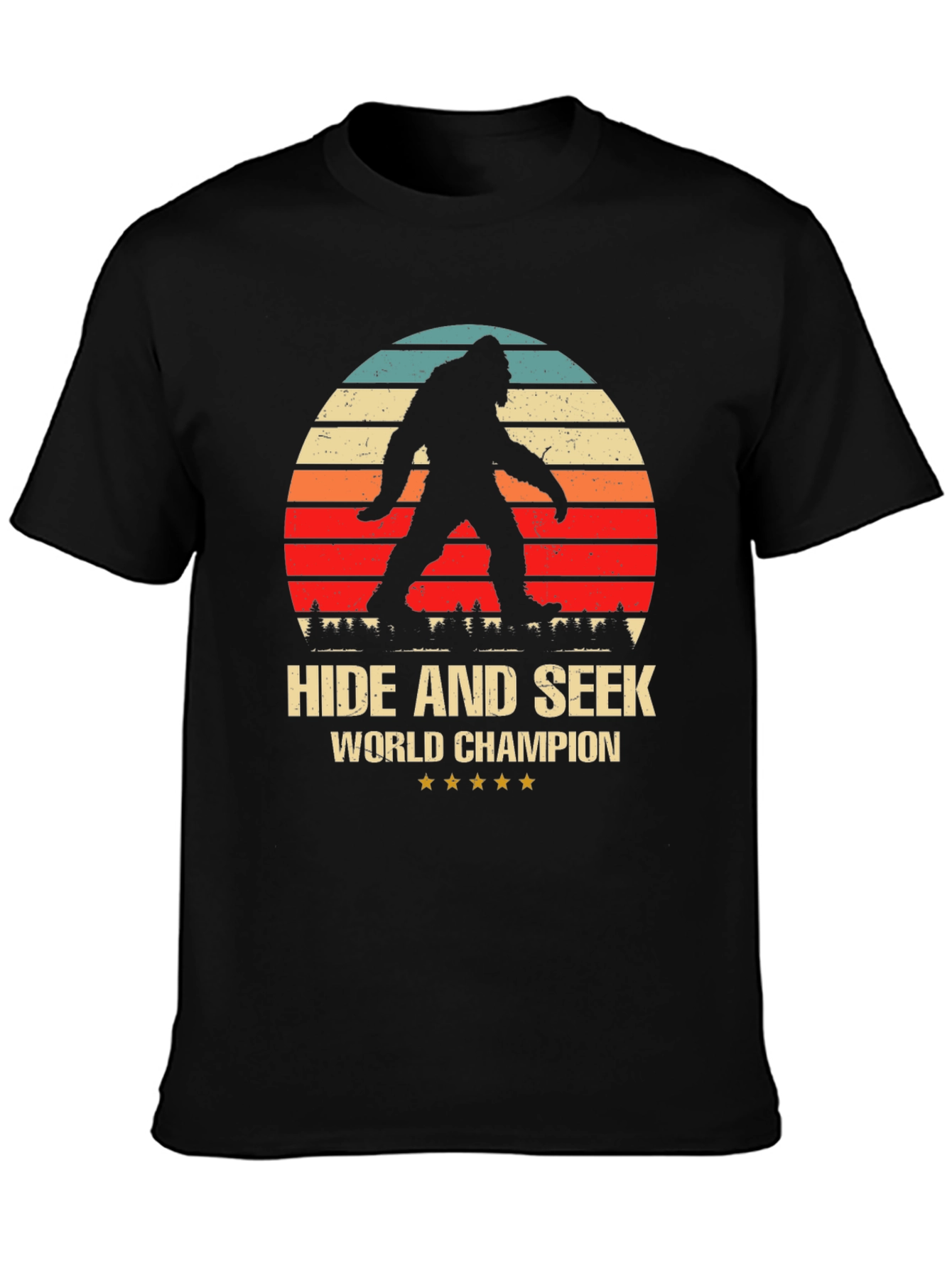 Hide and Seek World Champion Bigfoot T-Shirt