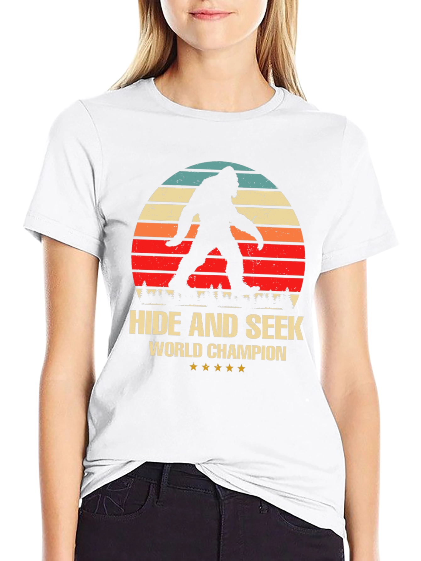Hide and Seek World Champion Bigfoot T-Shirt