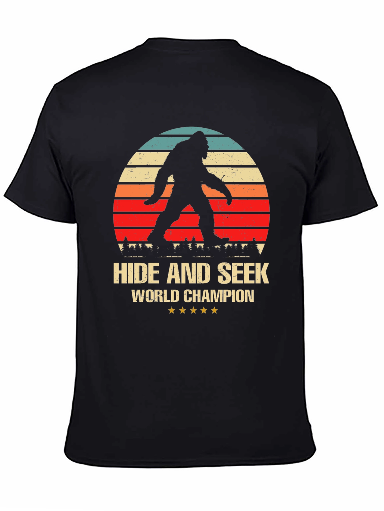 Hide and Seek World Champion Bigfoot T-Shirt