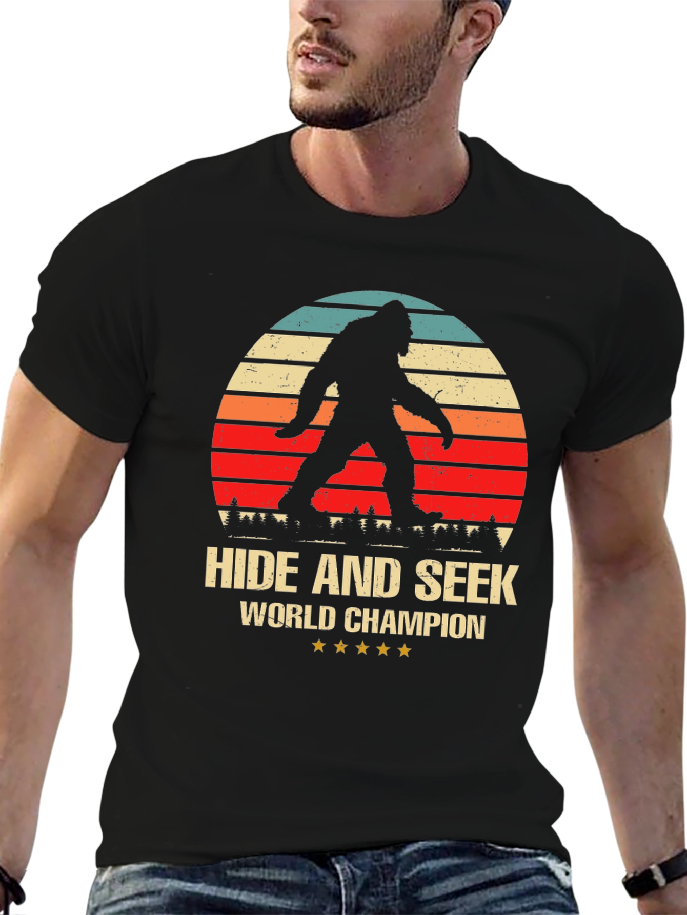 Hide and Seek World Champion Bigfoot T-Shirt