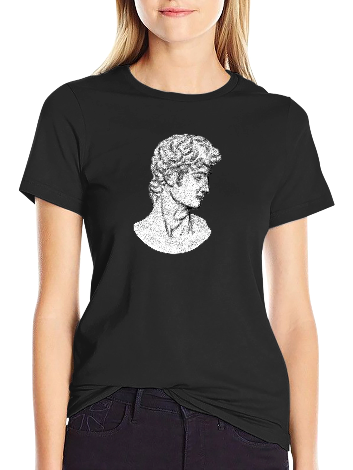David Bust T-Shirt - Classic Art Graphic Tee