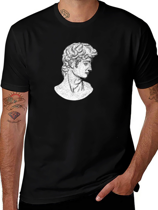 David Bust T-Shirt - Classic Art Graphic Tee