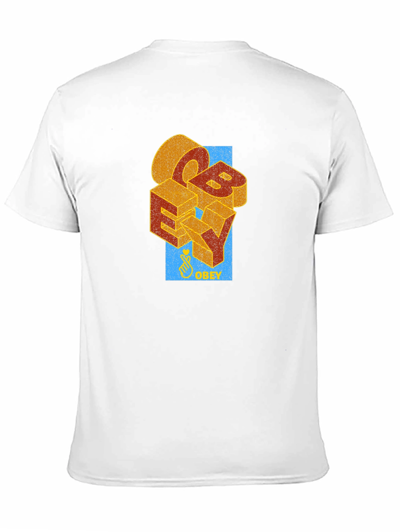 Obey Graphic Print Black T-Shirt