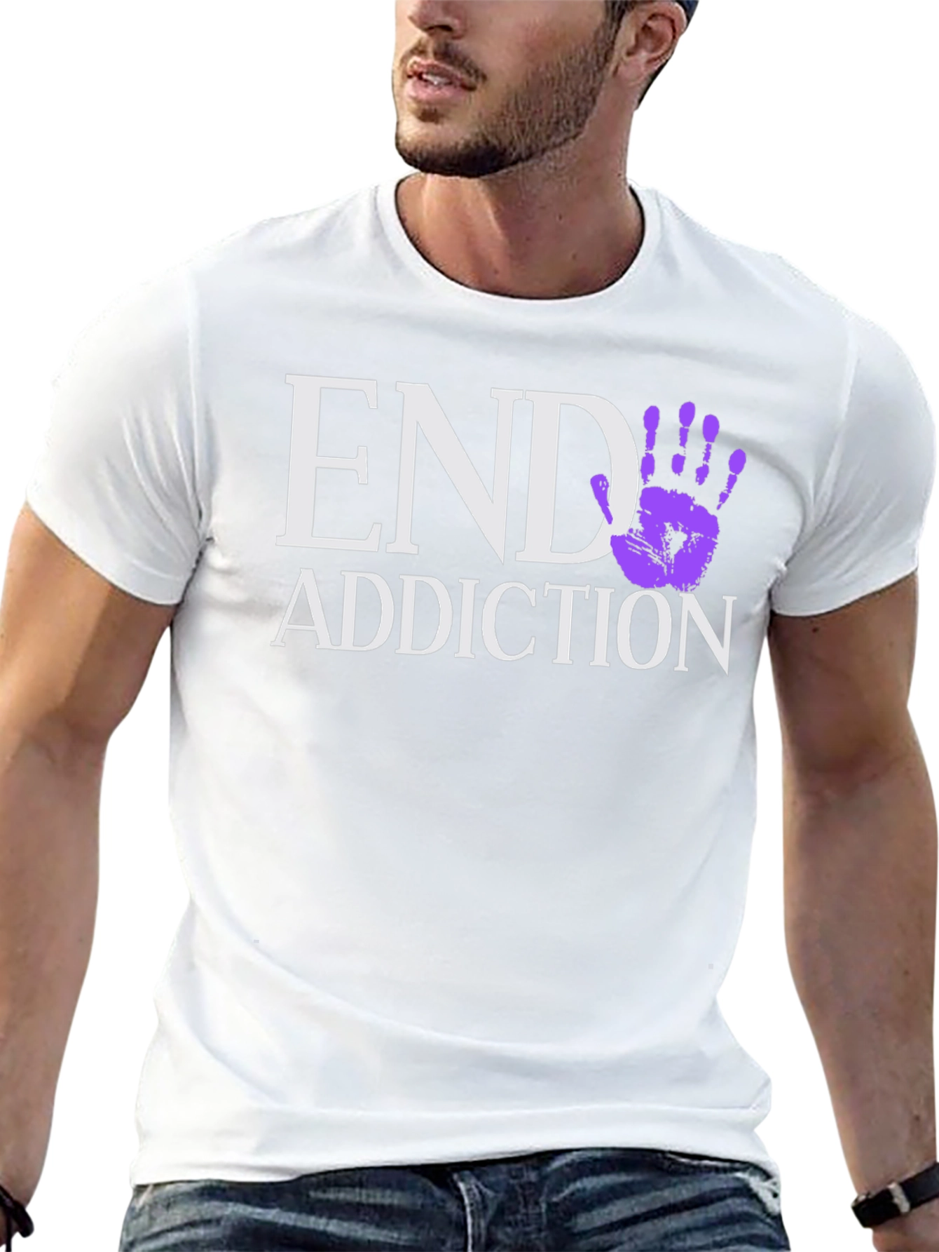 End Addiction T-Shirt - Black