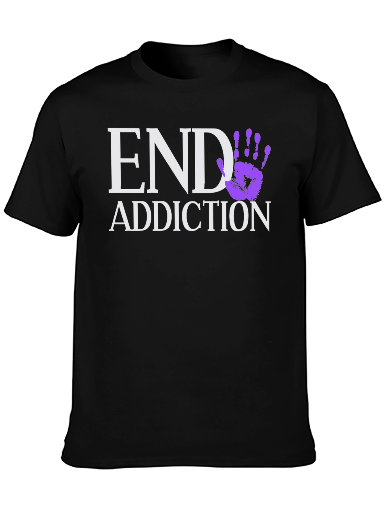 End Addiction T-Shirt - Black