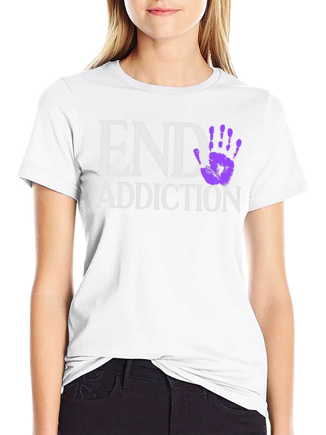 End Addiction T-Shirt - Black