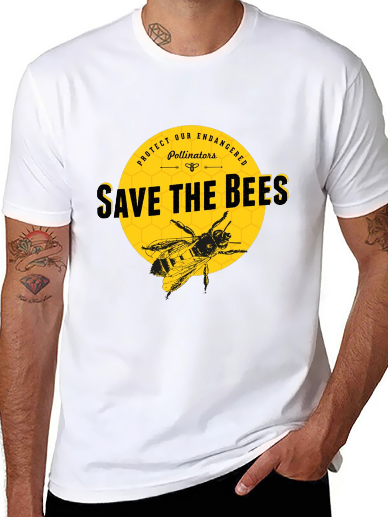 Save The Bees Graphic Tee