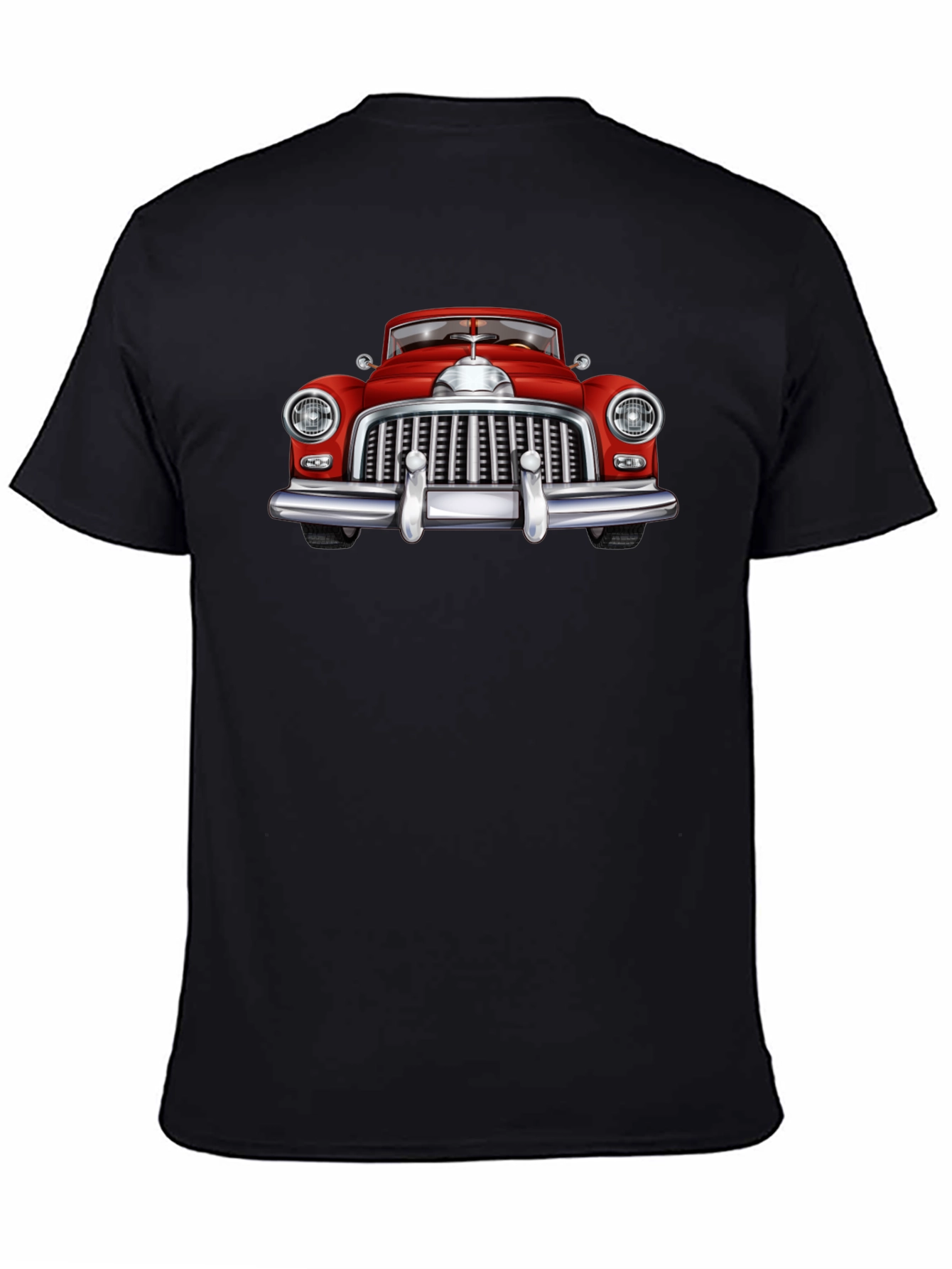 Classic Car Graphic Tee - Retro Automotive Design