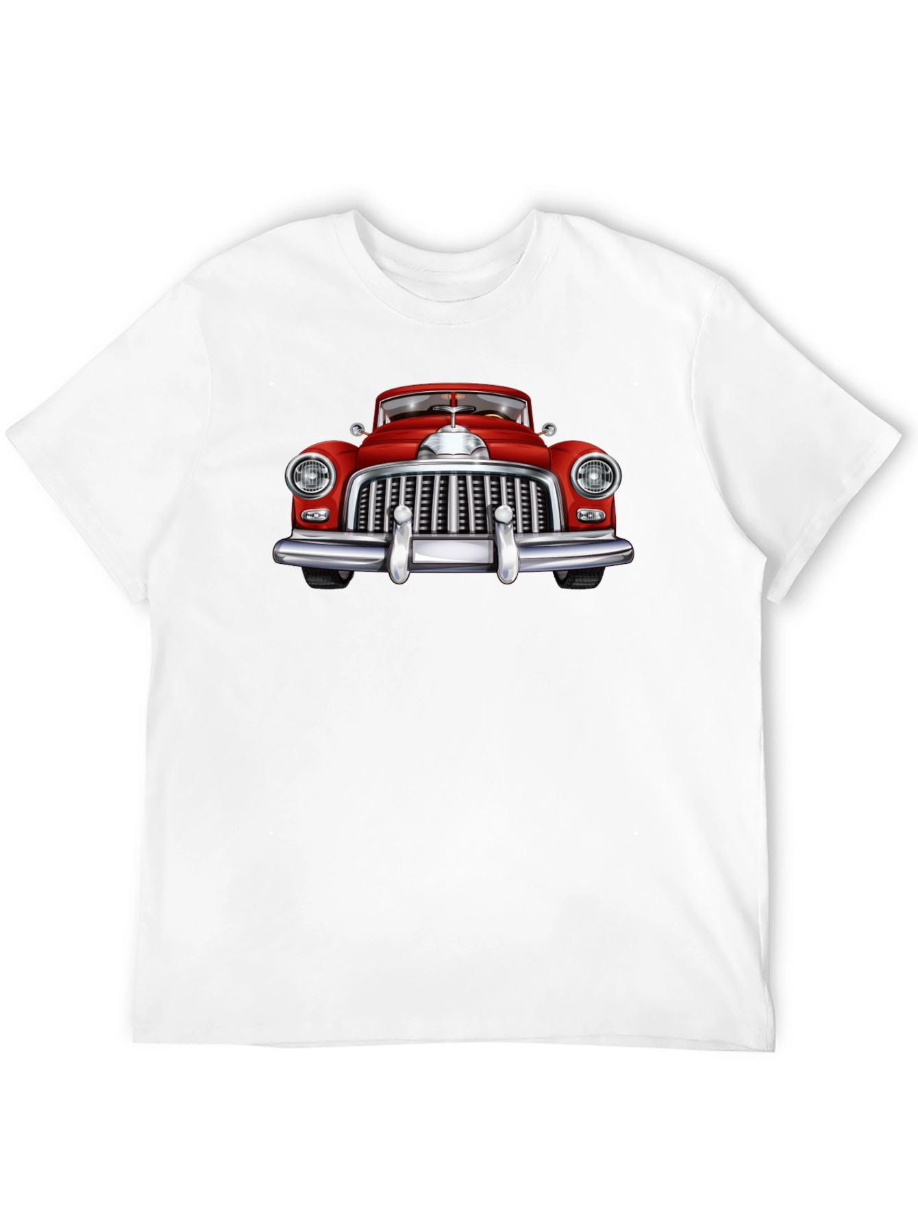 Classic Car Graphic Tee - Retro Automotive Design