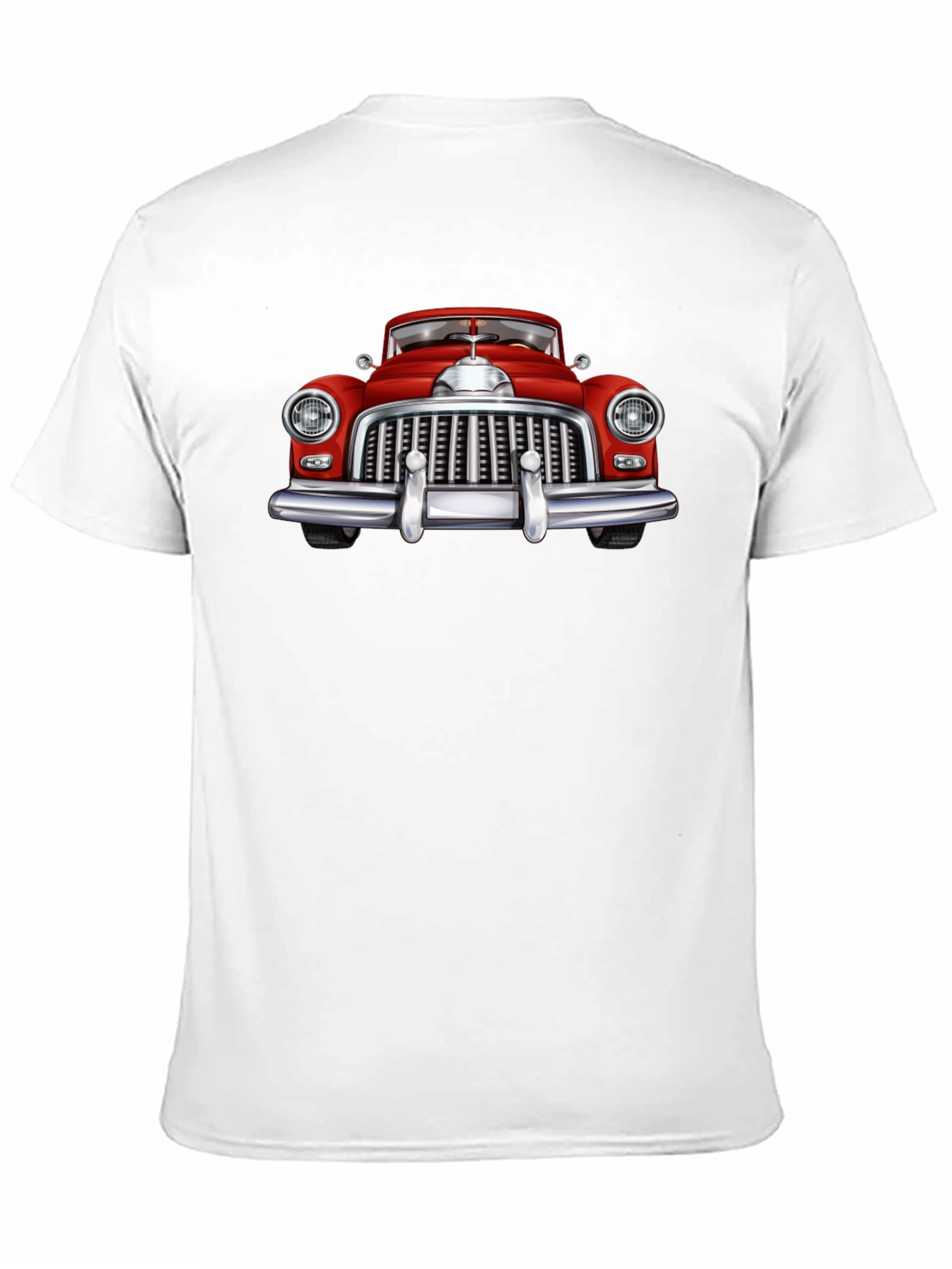 Classic Car Graphic Tee - Retro Automotive Design