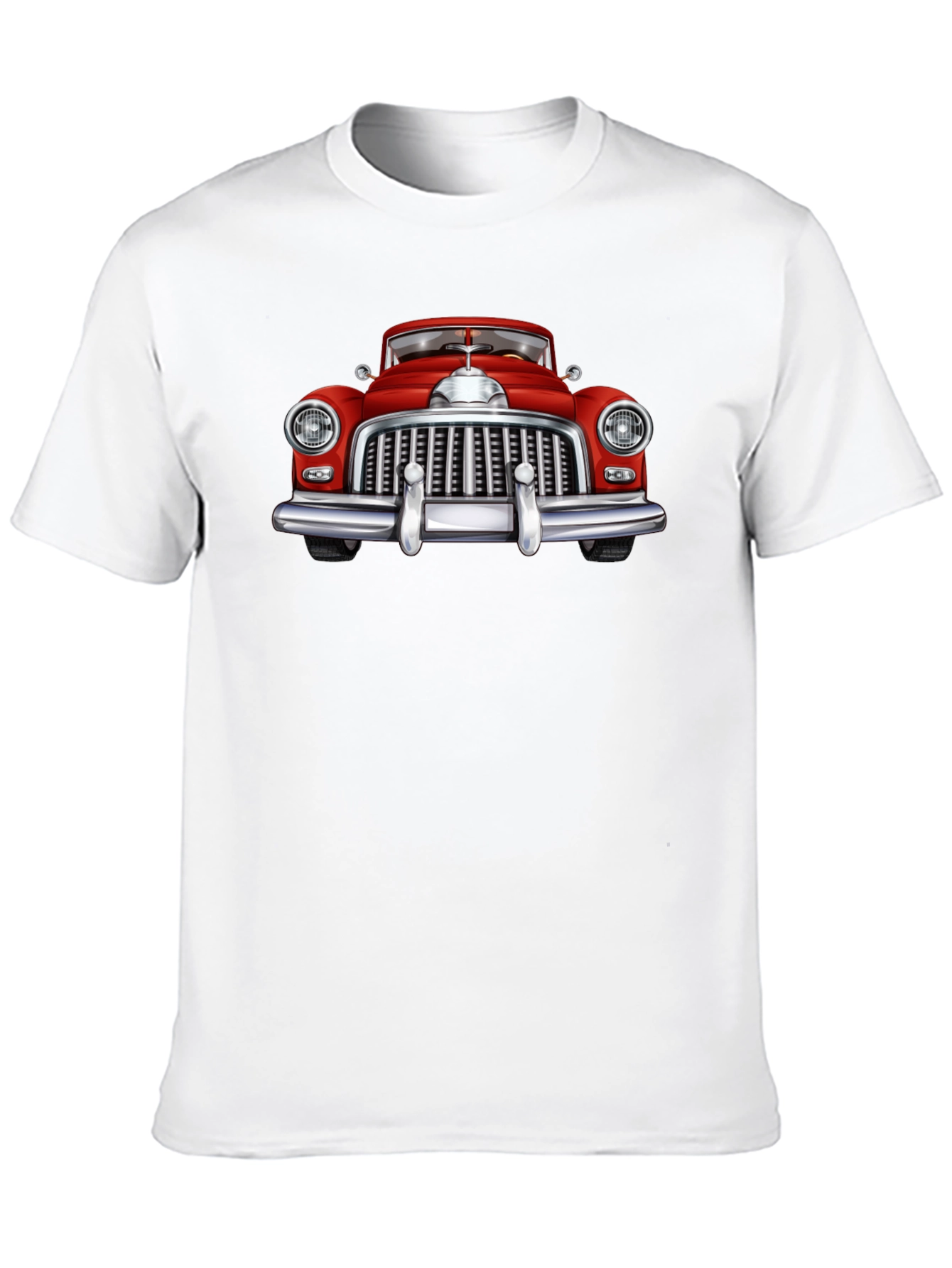 Classic Car Graphic Tee - Retro Automotive Design