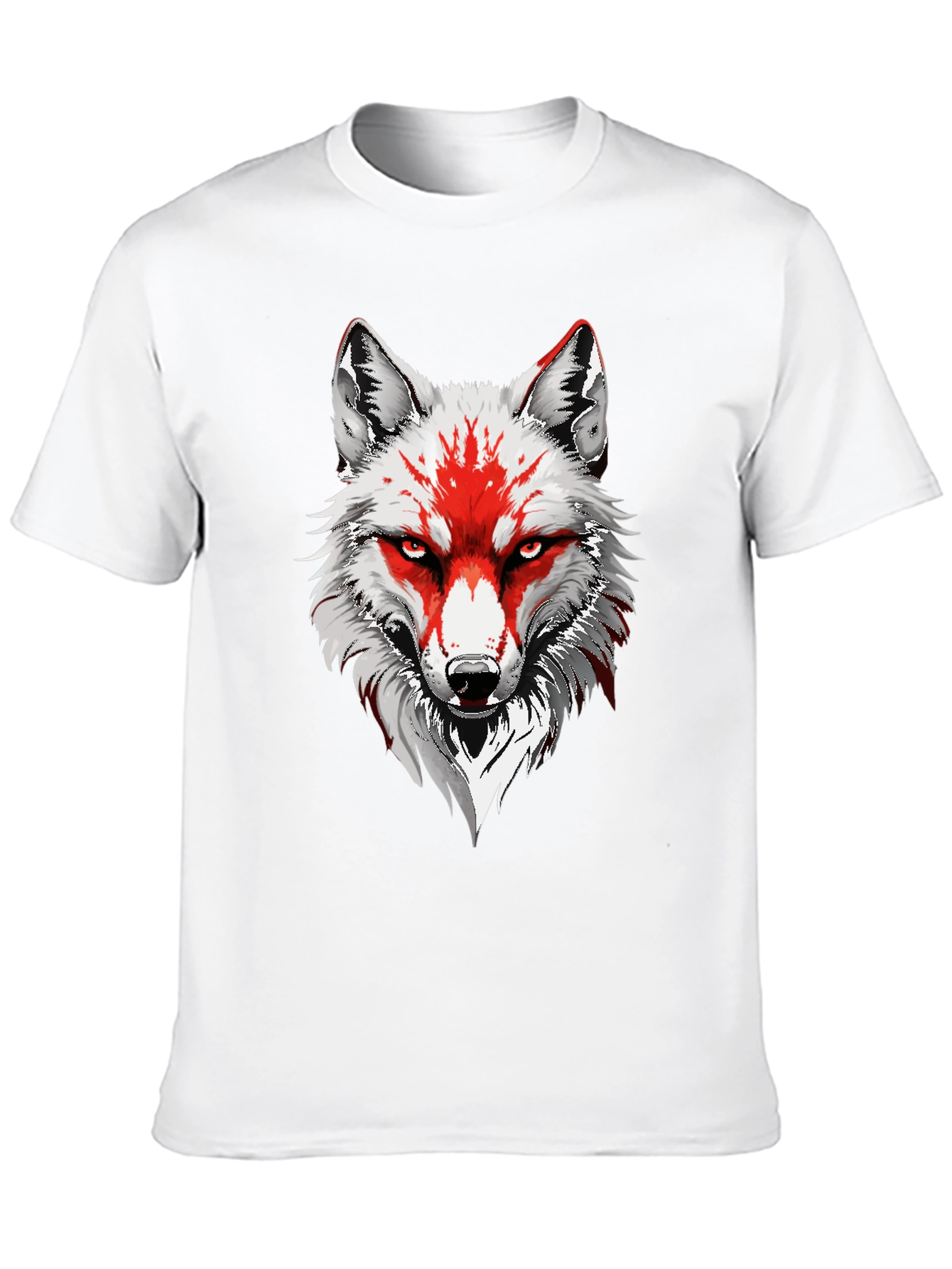 Wolf Graphic Tee - Mens Black T-Shirt