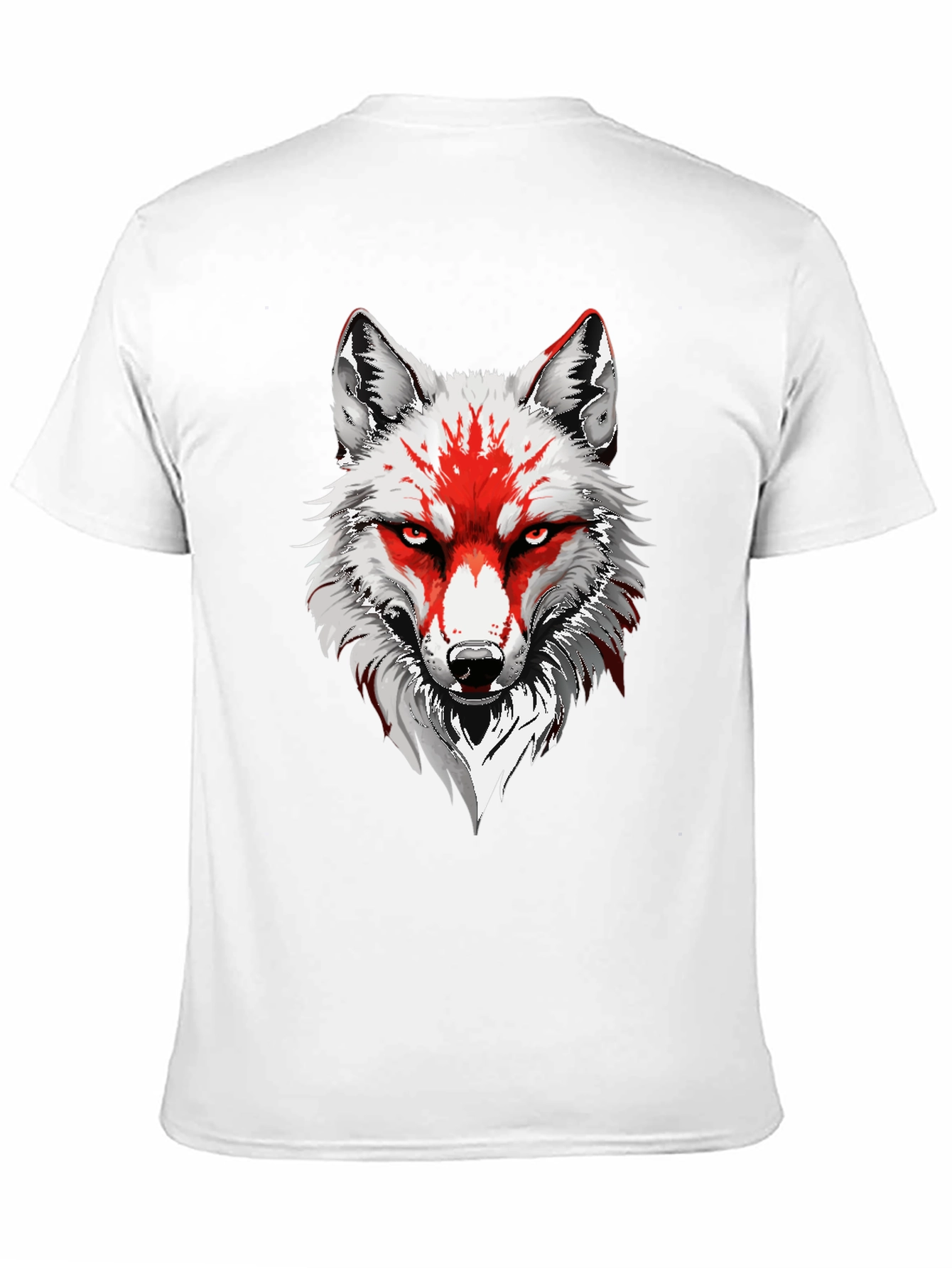 Wolf Graphic Tee - Mens Black T-Shirt
