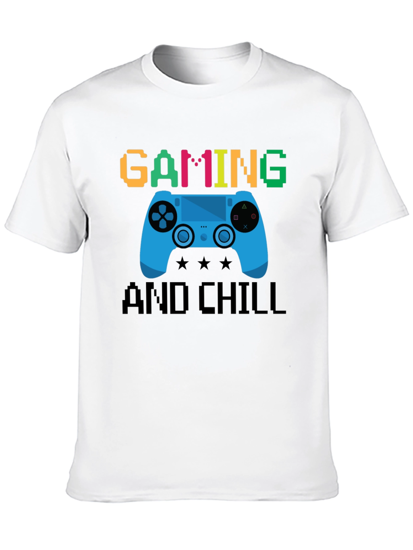 Gaming and Chill Graphic T-Shirt