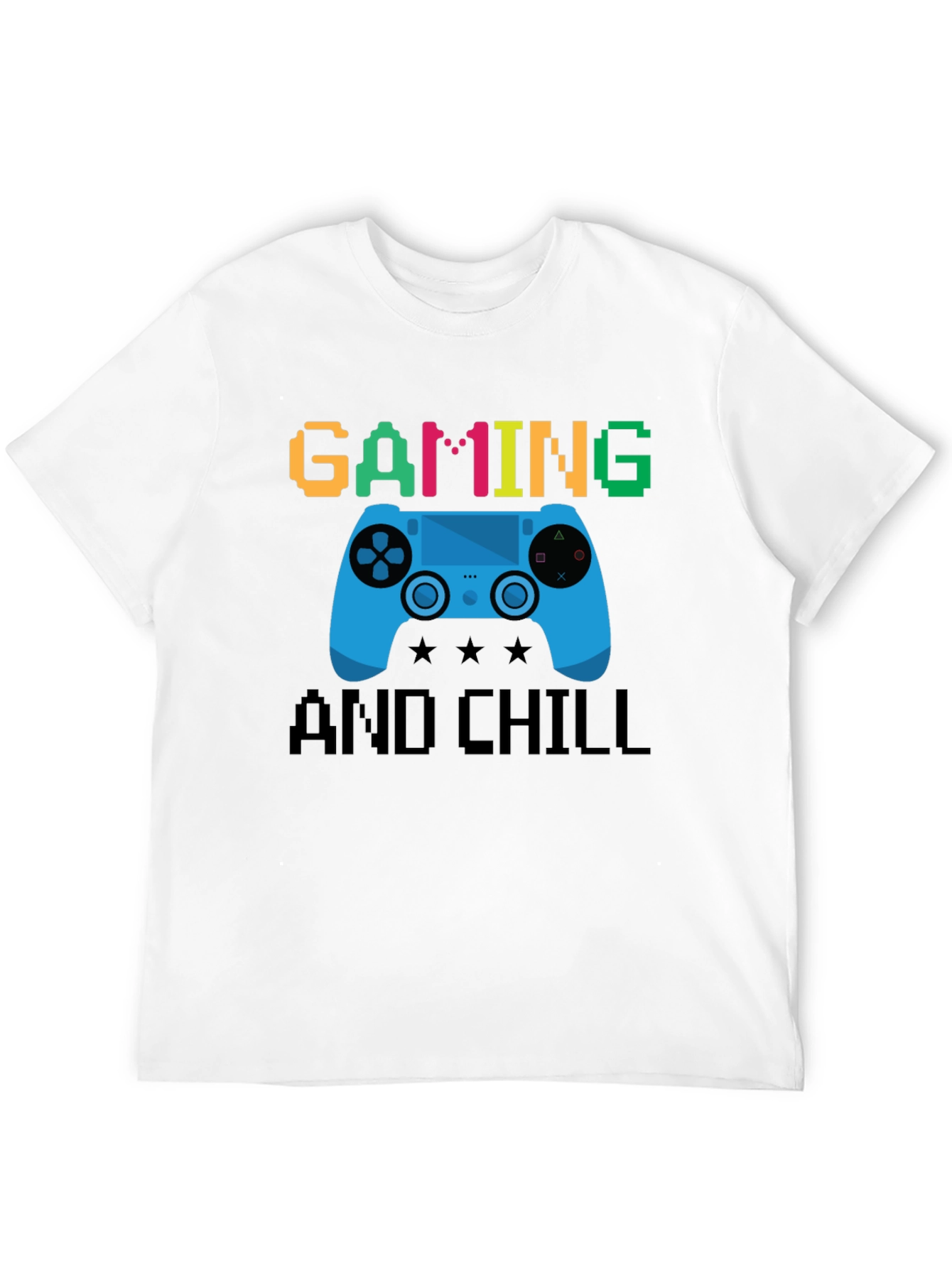 Gaming and Chill Graphic T-Shirt