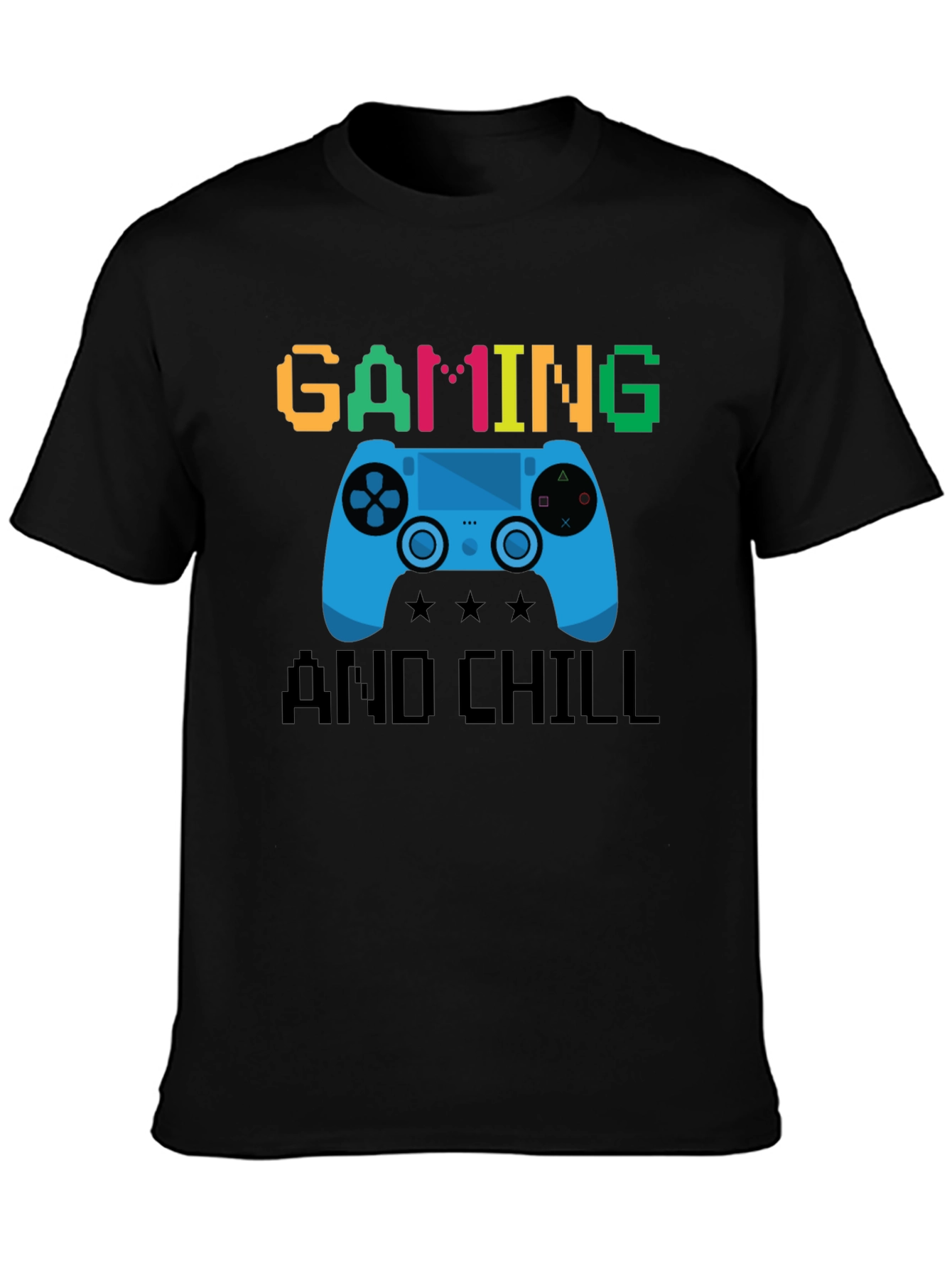 Gaming and Chill Graphic T-Shirt