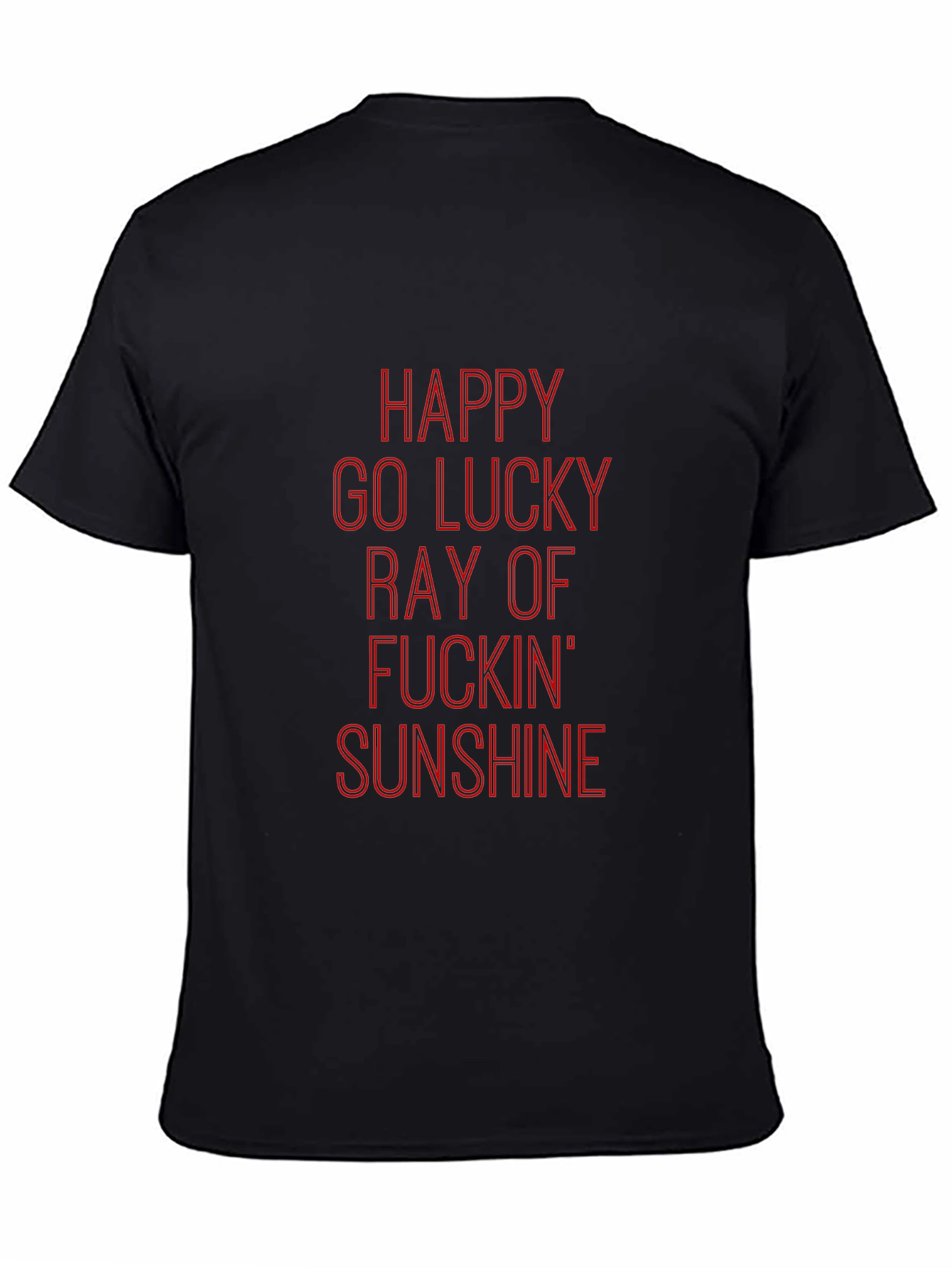 Happy Go Lucky Ray of Sunshine Graphic Tee