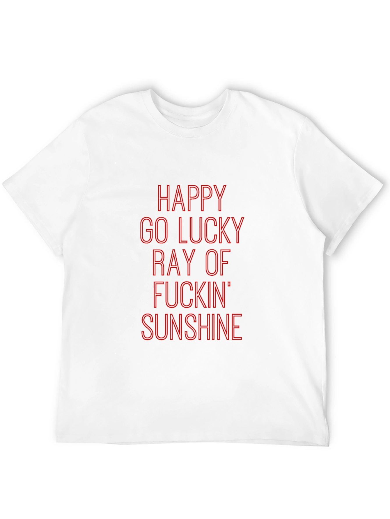 Happy Go Lucky Ray of Sunshine Graphic Tee