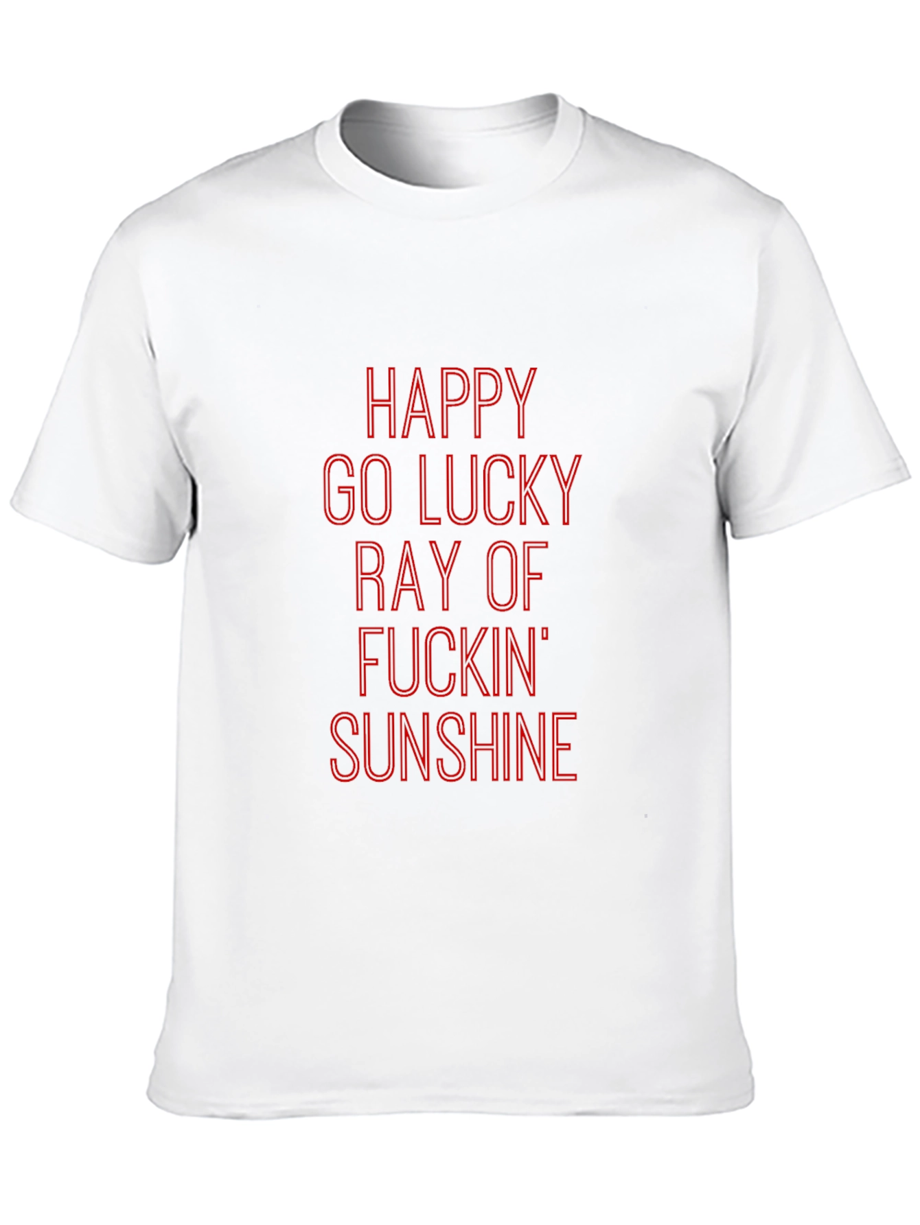 Happy Go Lucky Ray of Sunshine Graphic Tee