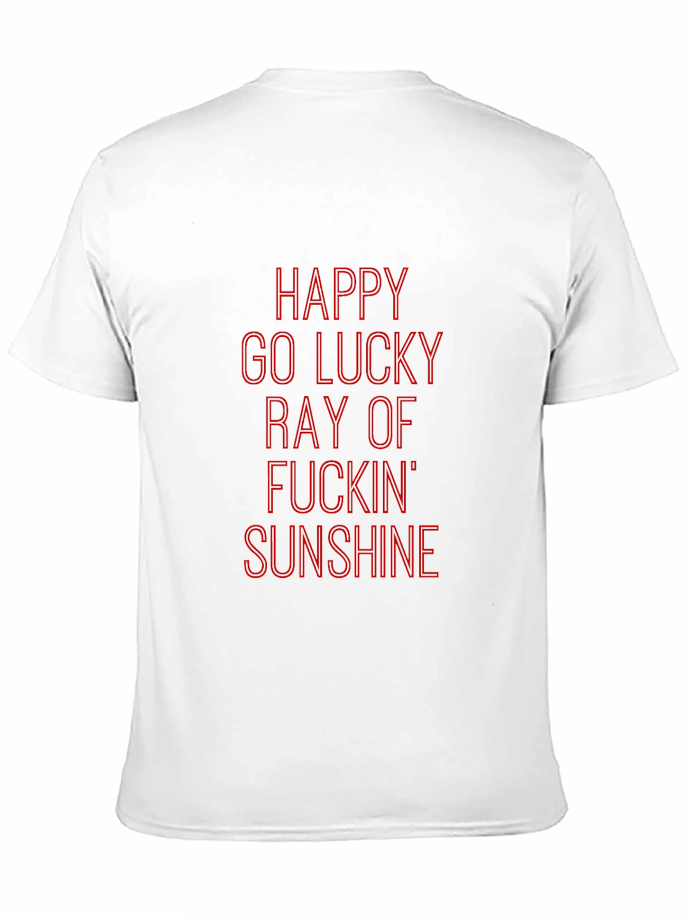 Happy Go Lucky Ray of Sunshine Graphic Tee
