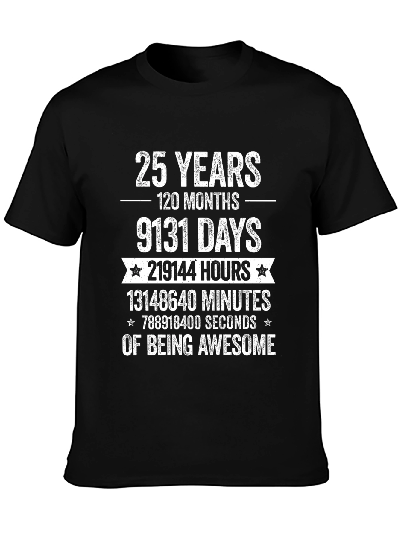 25 Years Of Being Awesome T-Shirt