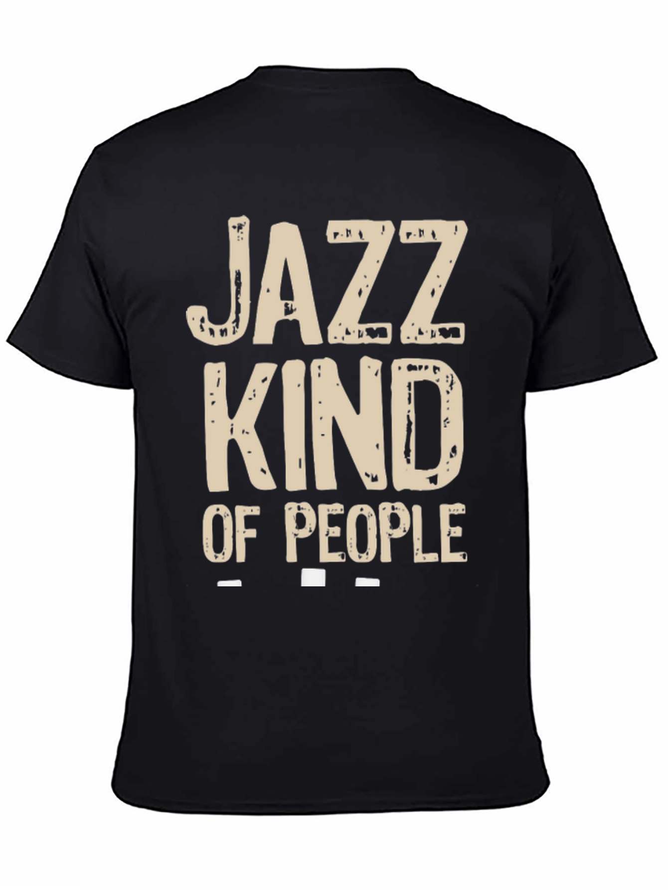 Jazz Kind of People Black T-Shirt