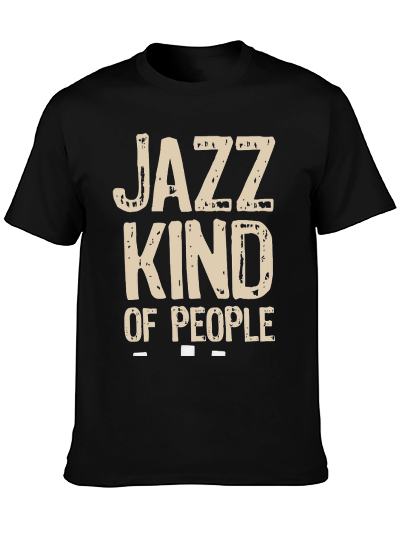 Jazz Kind of People Black T-Shirt