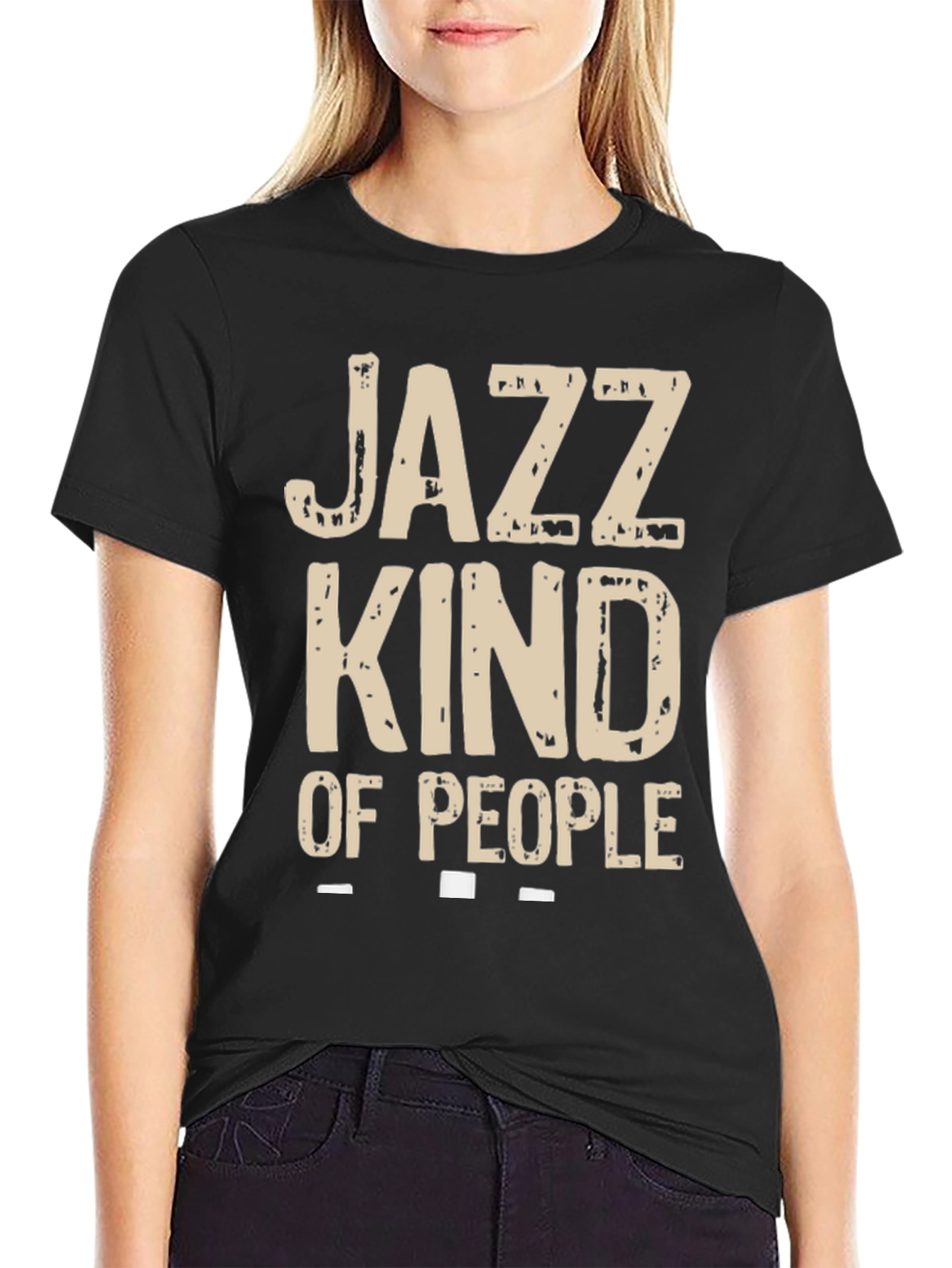 Jazz Kind of People Black T-Shirt