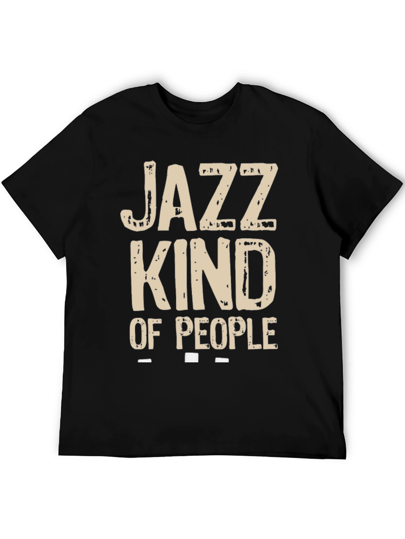 Jazz Kind of People Black T-Shirt